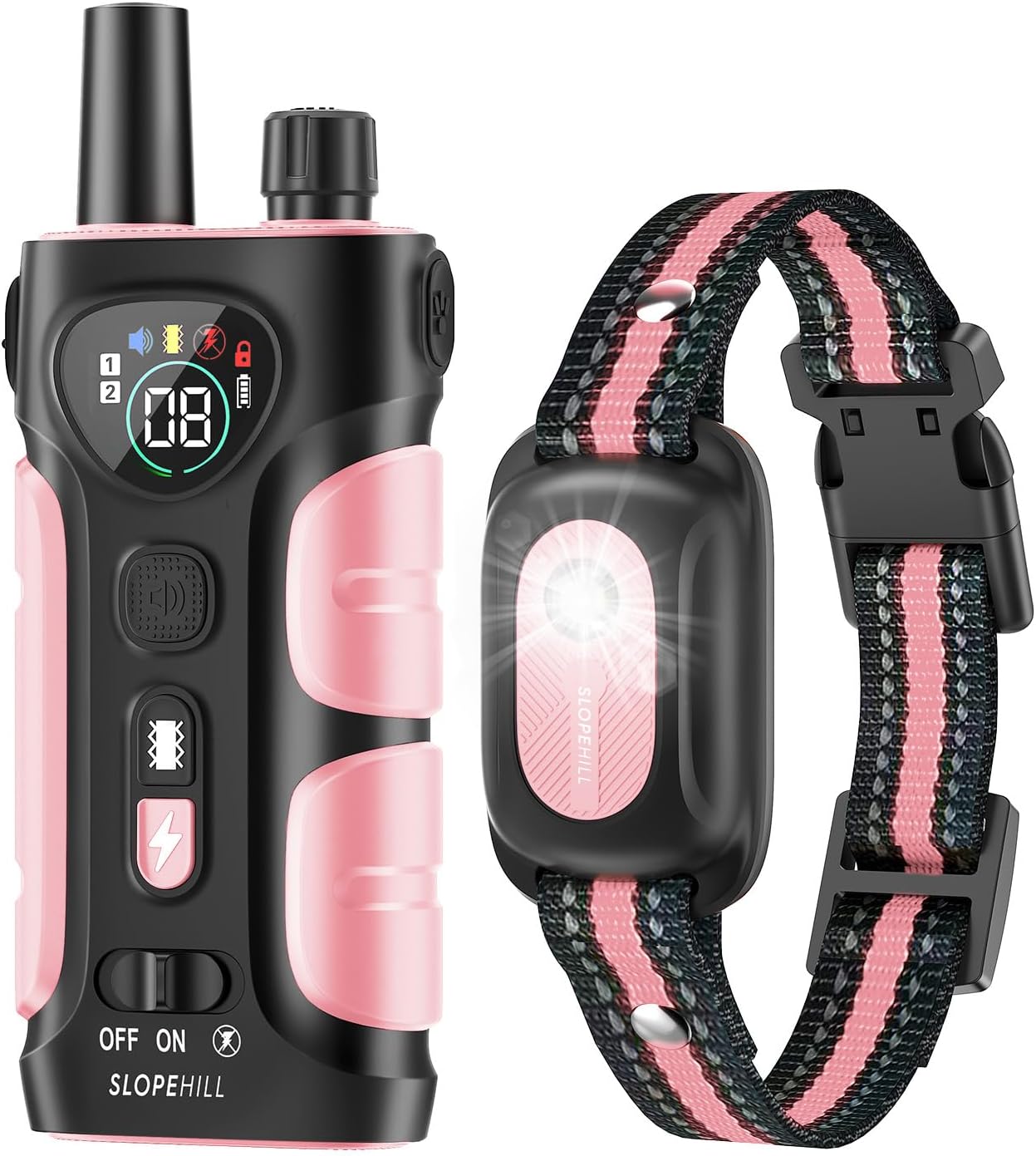 SLOPEHILL Dog Shock Collar,4200FT Dog Training Collar with Remote,IPX8