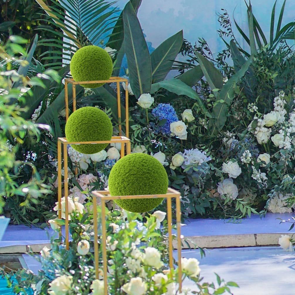 BESTOYARD 3pcs Artificial Topiary Support Cage Easy to Assemble Flower Stand for Weddings and Garden Decor Plastic Frame for Floral Arrangements and Decorative Plants