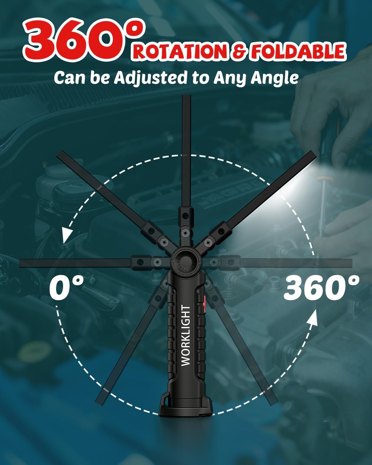 Coquimbo Tool Gifts for Men Him Dad Husband, Rechargeable LED Work Lig