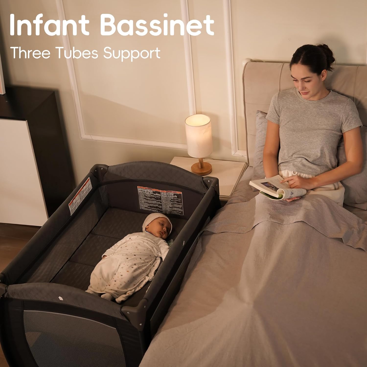 Pamo Babe Pack and Play 4 in 1 Playard Portable Playard Foldable Playp