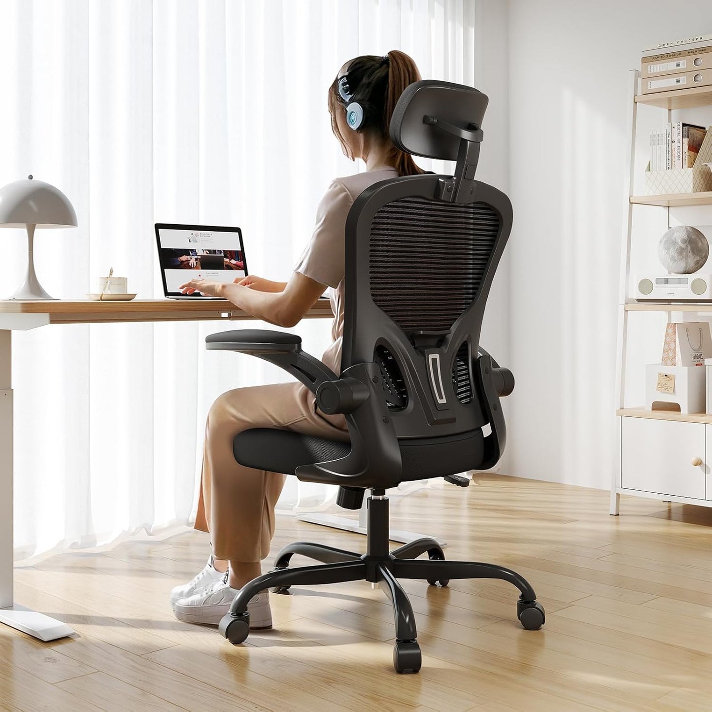 Office Chair Ergonomic Desk Chair, 330LBS Capacity, High Back Computer