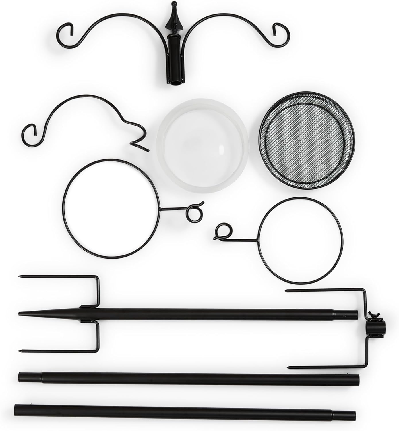 Backyard Expressions Bird Feeding Station Kit - 75" Bird Feeder Pole w