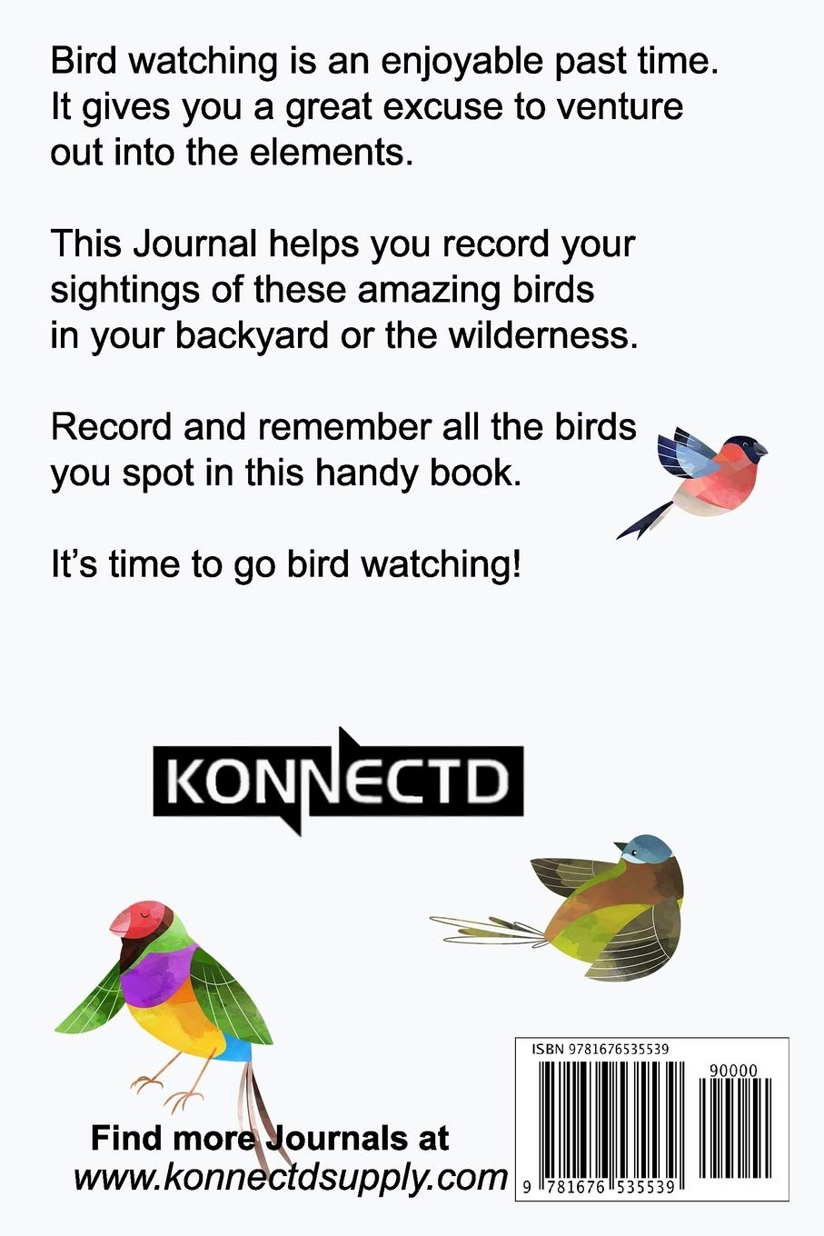Bird Watching Journal: Bird Watching Log Book Life List and Birders Diary