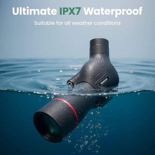 Spotting Scope 20-60x60mm - Waterproof IPX7 Spotter Scope with Phone A