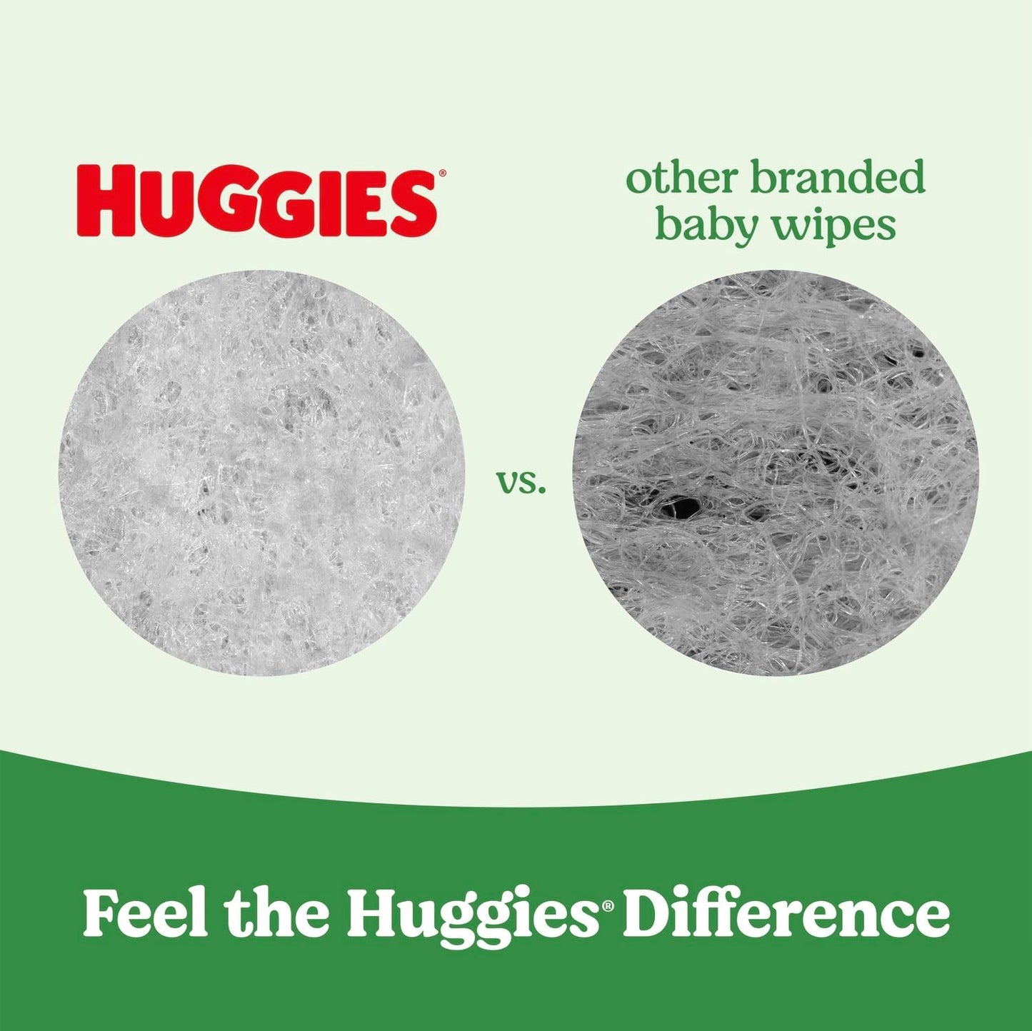 Huggies Natural Care Sensitive Baby Wipes, Unscented, Hypoallergenic, 