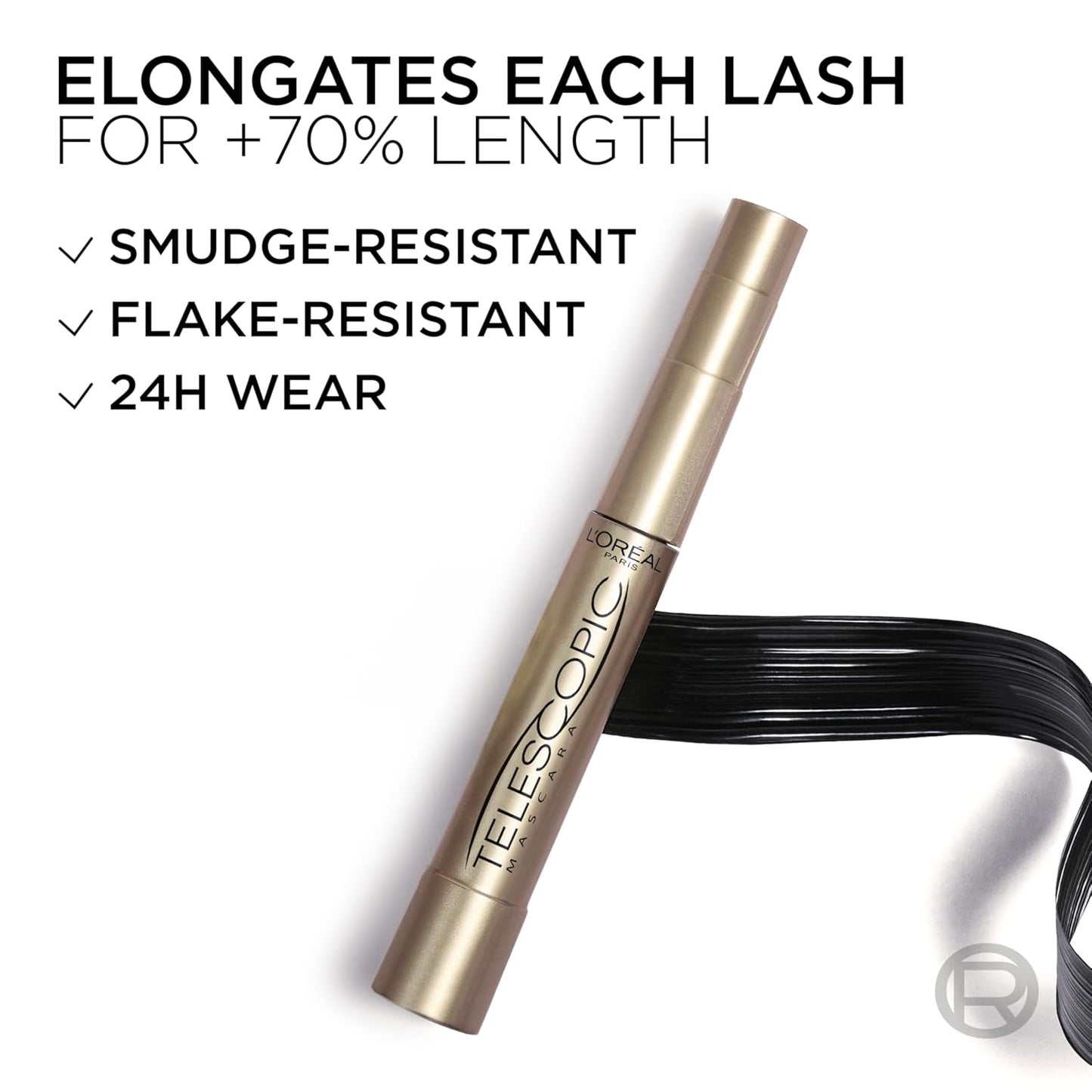 L’Oreal Paris Makeup Original Telescopic Mascara, Separating Mascara V