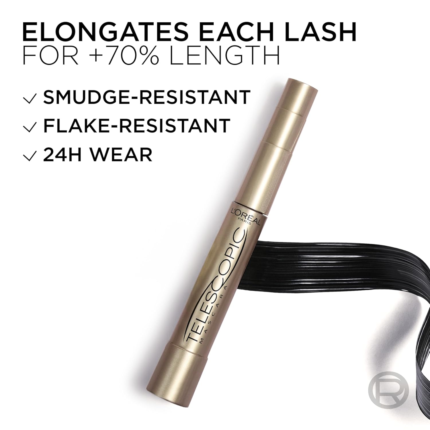 L’Oreal Paris Makeup Original Telescopic Mascara, Separating Mascara V