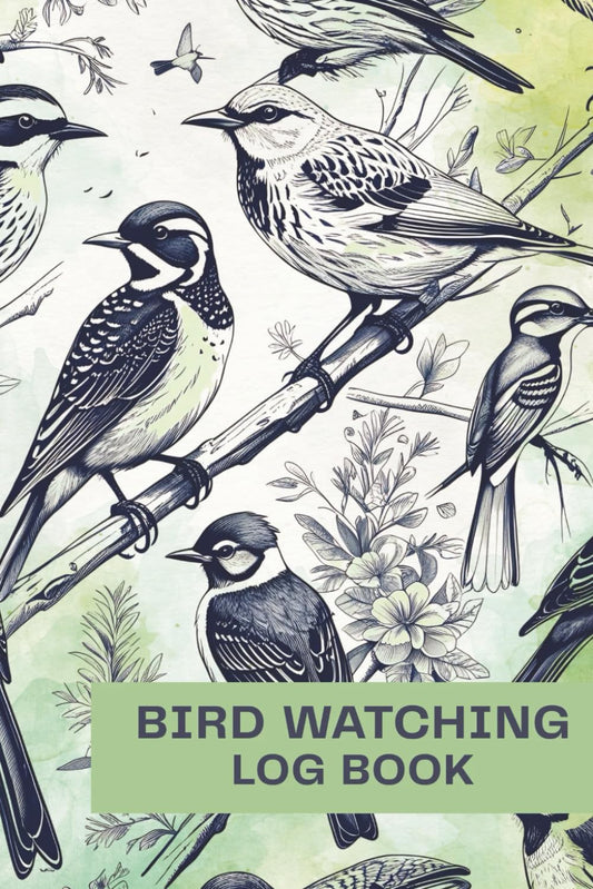 Bird Watching Log Book: Record birds, habits, climate,and more | 6x9 inches, 145 pages | great gift for bird watchers, photographers and nature lovers.
