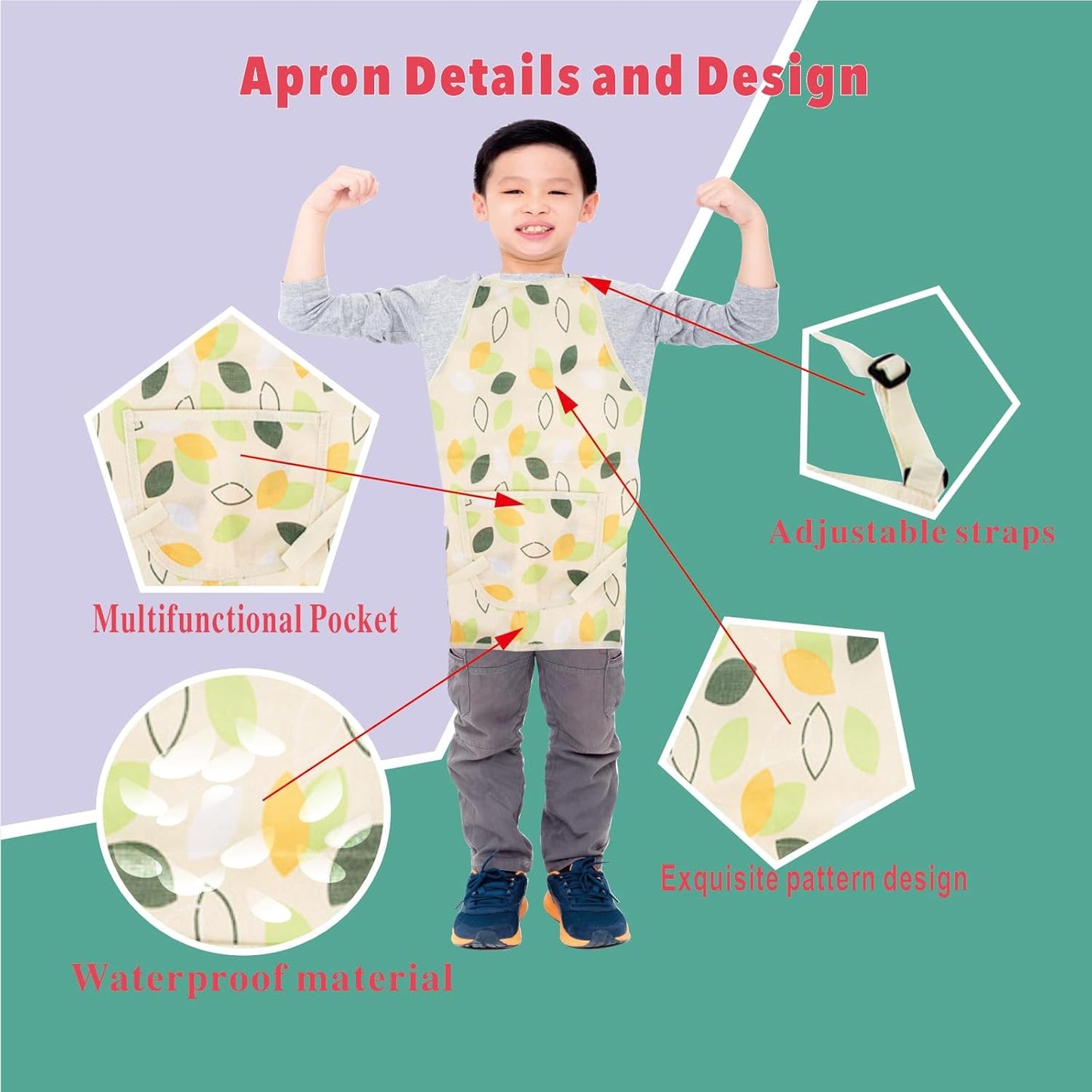 Garden Tools Set, Gardening Set Including Waterproof Apron and Garden 
