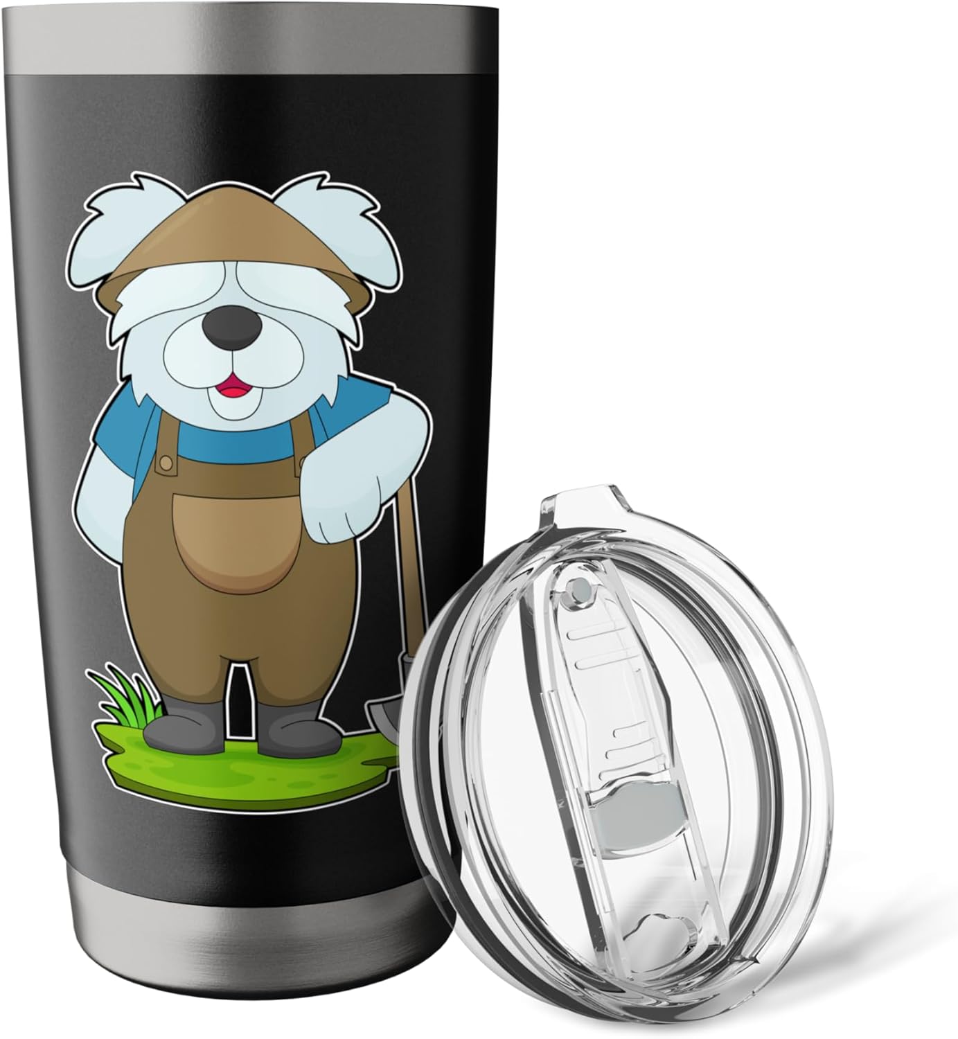Dog Farmer Garden tool Farm Stainless Steel Insulated Tumbler