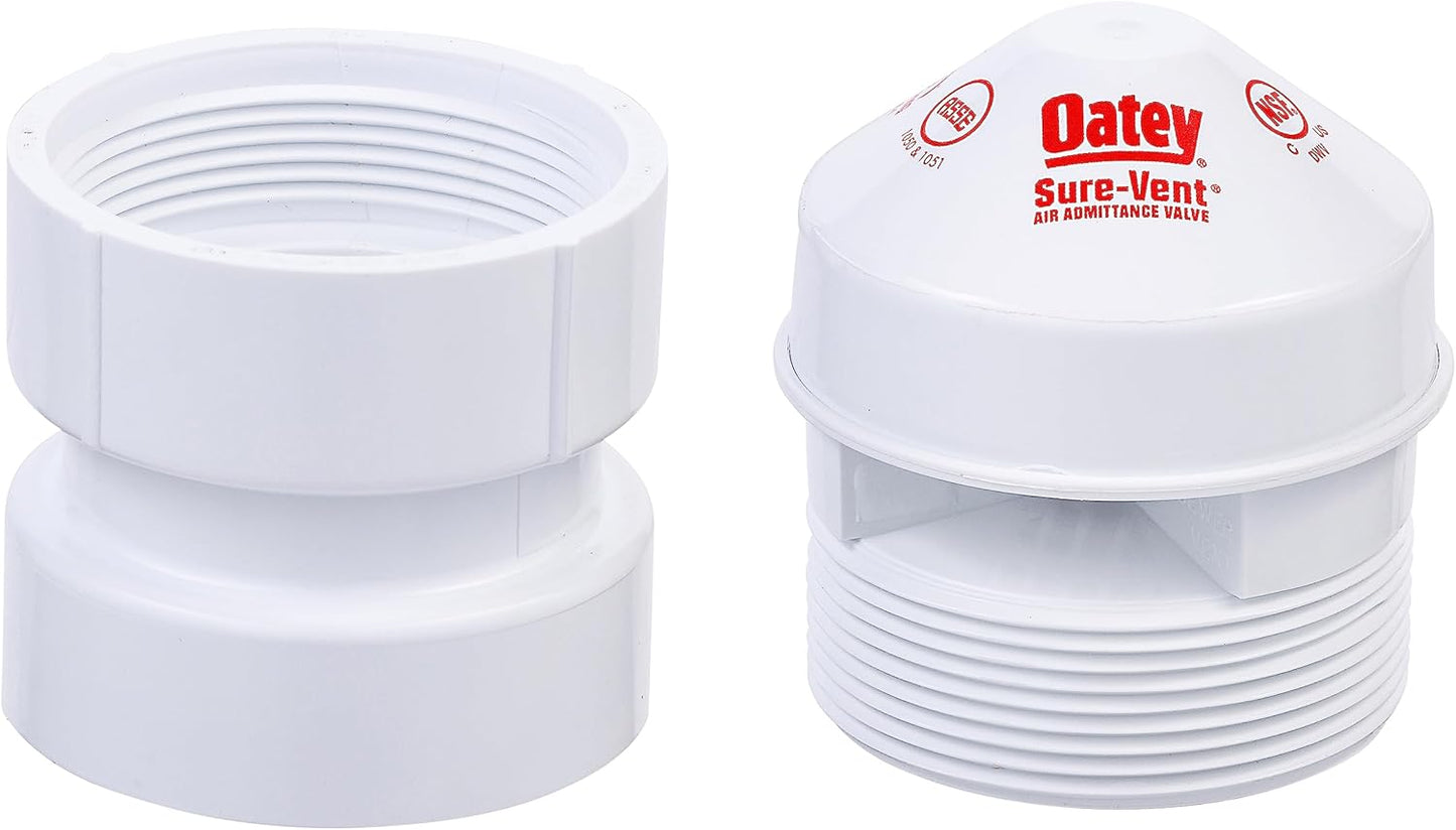 Oatey Sure-Vent 1-1/2 in.–2 in. 160 Branch, 24 Stack DFU Air Admittanc