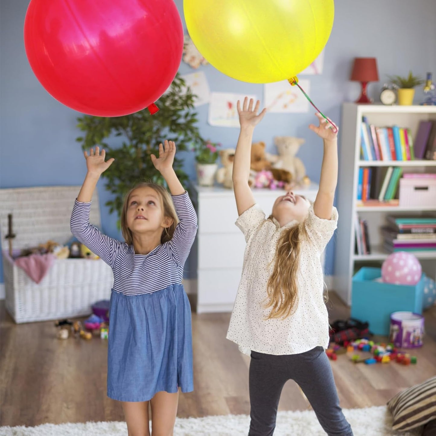 30Pcs Punch Balloons, Thickened Neon Punching Balloon Heavy Duty Party