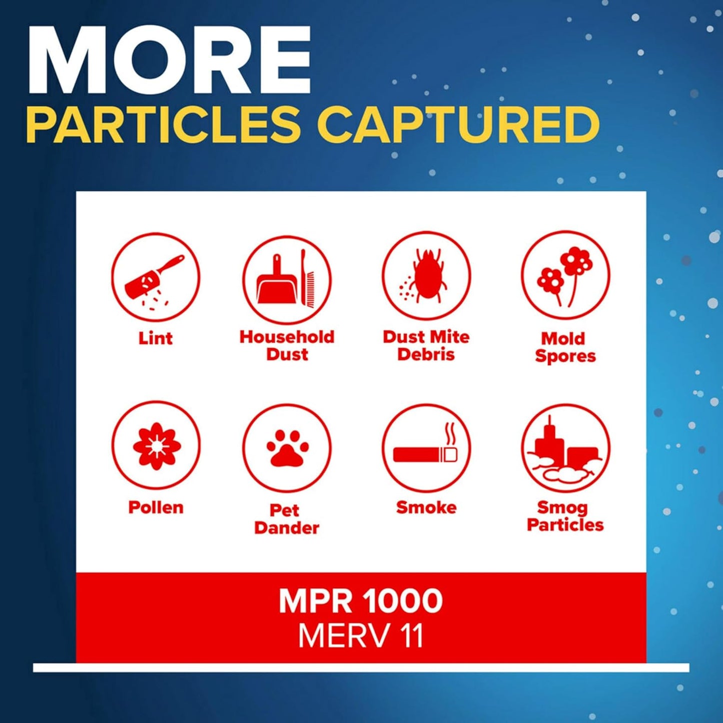 Filtrete 20x25x1 AC Furnace Air Filter, MERV 11, MPR 1000, Micro Aller