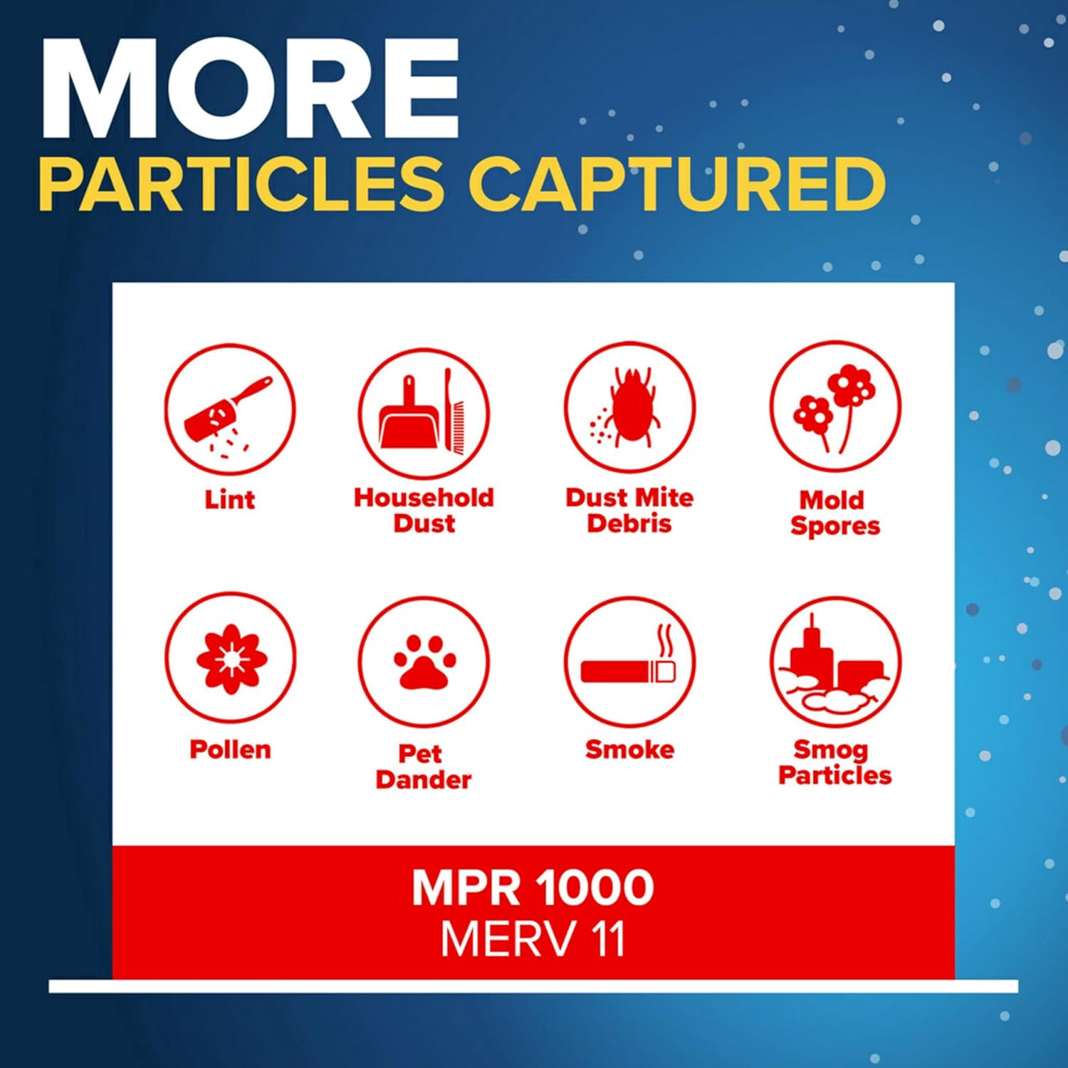Filtrete 20x25x1 AC Furnace Air Filter, MERV 11, MPR 1000, Micro Aller