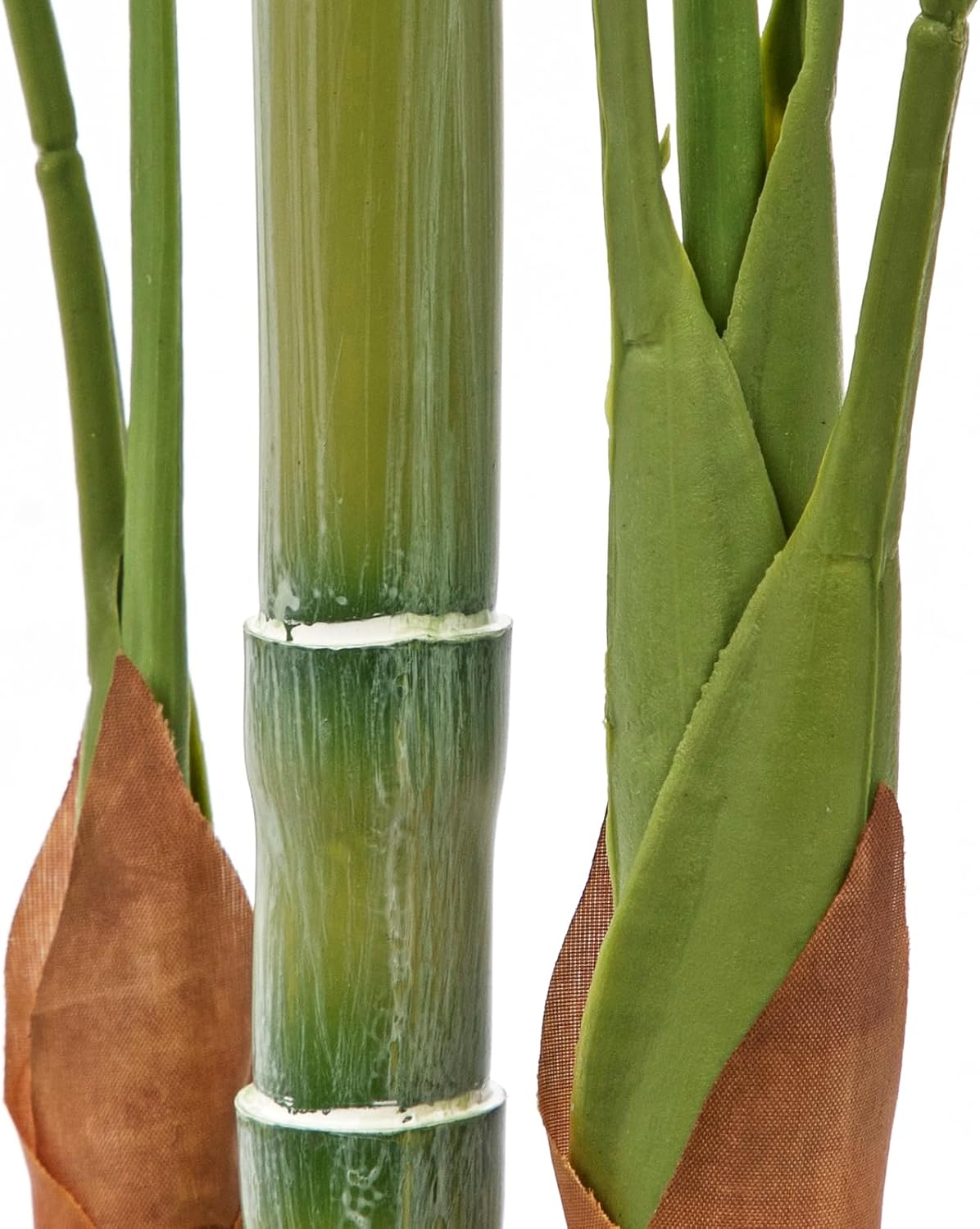 Hollyone Fake Palm Tree Decor 3FT with Planter Artificial Palm Tree Faux Tropical Areca Floor Plant in Pot with 3 Textured Trunks Silk Plant for Home Garden Outdoor Indoor Office Decor