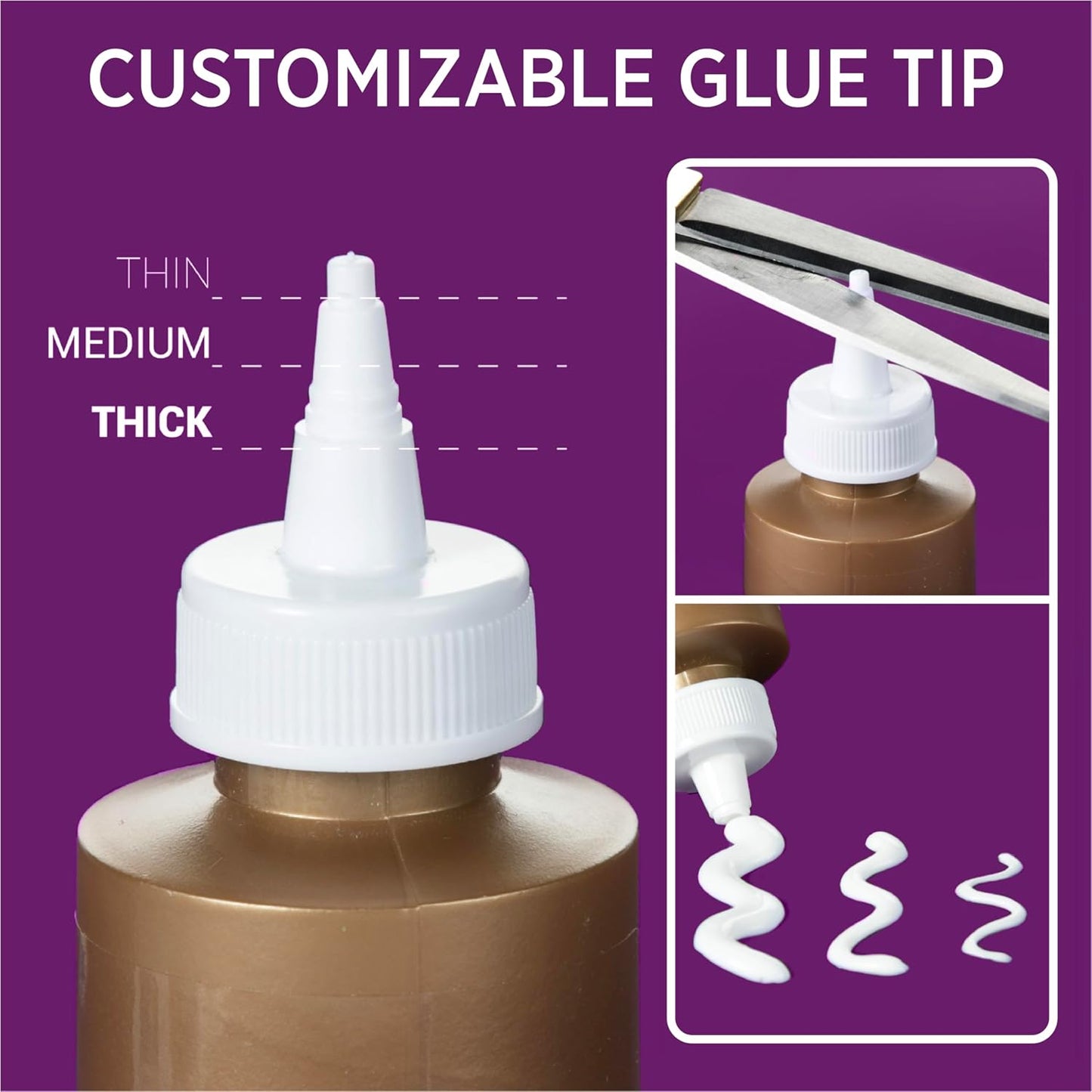Aleene's All Purpose Tacky Glue, 8-Ounce, Clear (15599)