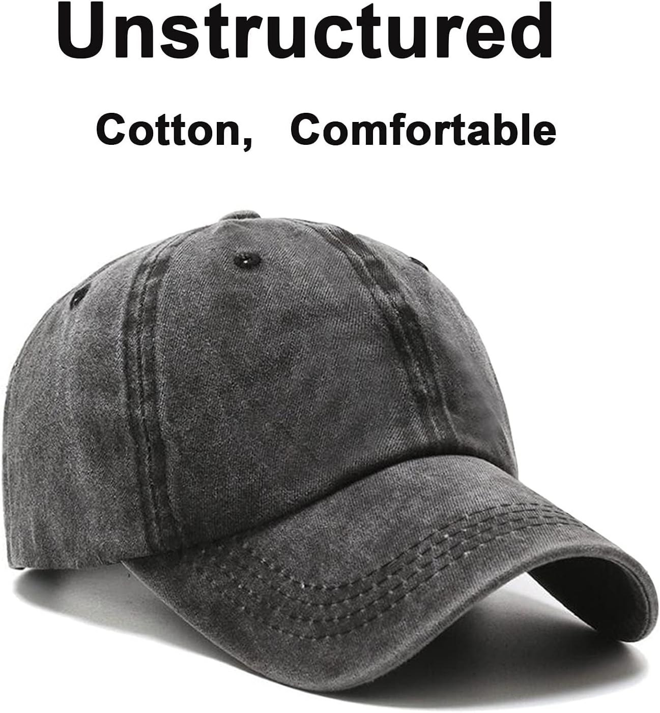 NPJY Baseball Cap Golf Dad Hat Adjustable Original Classic Low Profile