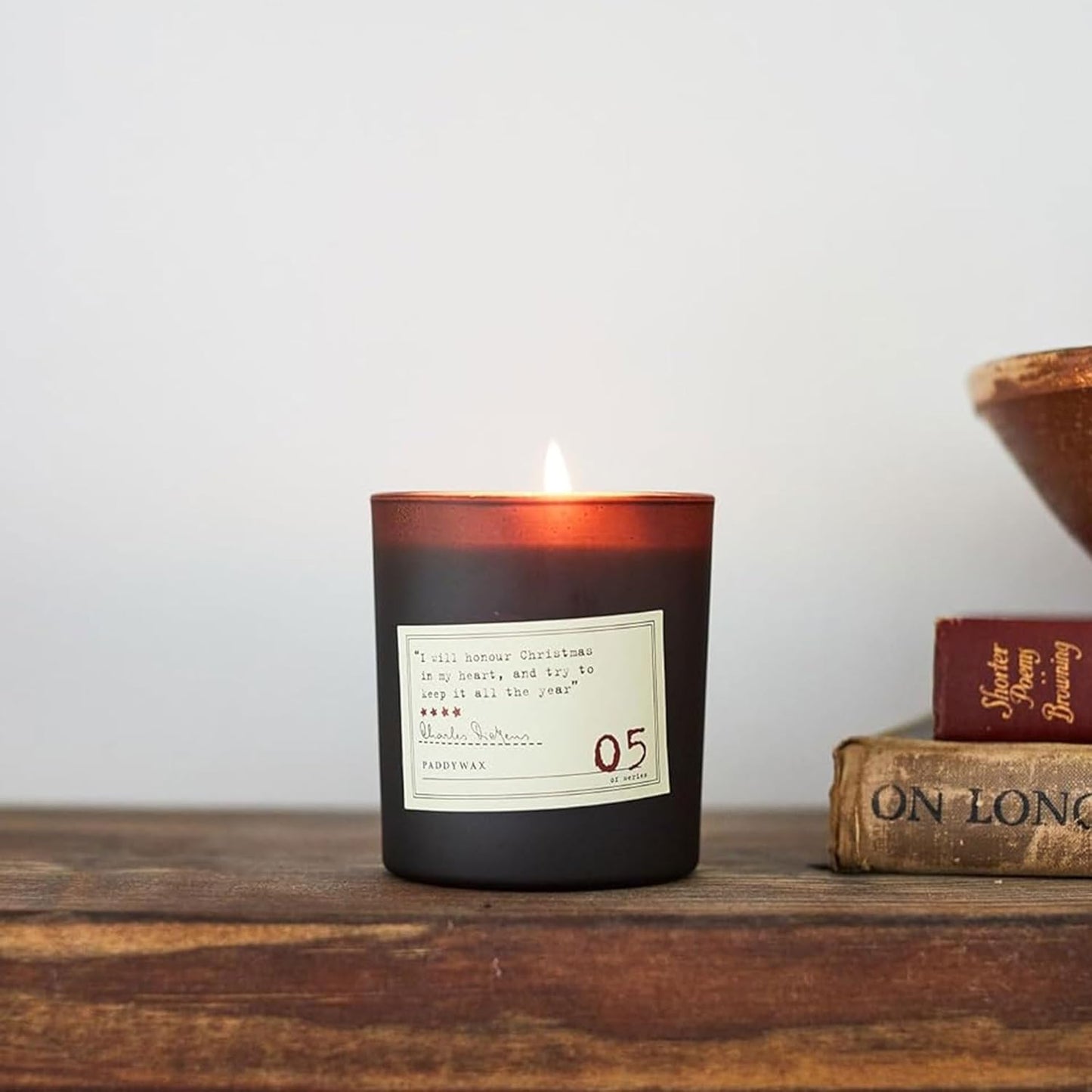 Paddywax Candles Library Dickens