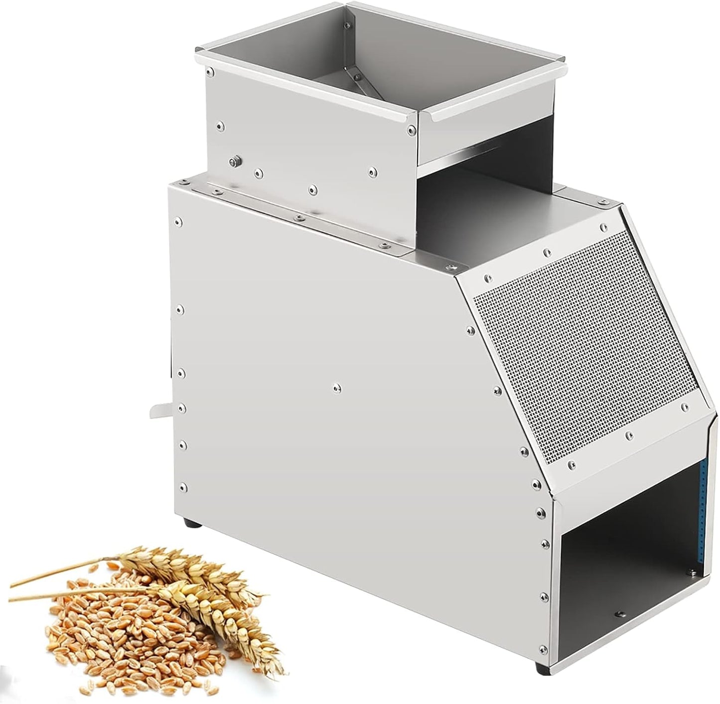 Cereals Blown Shell Splitter Bird Feed Blown Shell Splitter Mini Cereals Winnowing Machine Electric Grain Blown Shell Machine