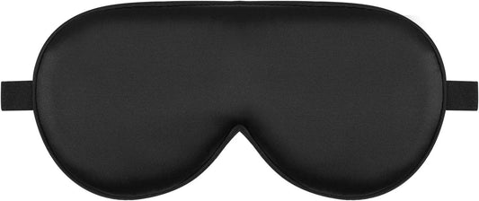 Alaska Bear Sleep Mask Silk Eye Cover with Shaped Padding for Pressure-Free Sleeping, Foam Insert, Upgrade Contour Over Conventional Flat Satin Eye Masks, Machine Washable