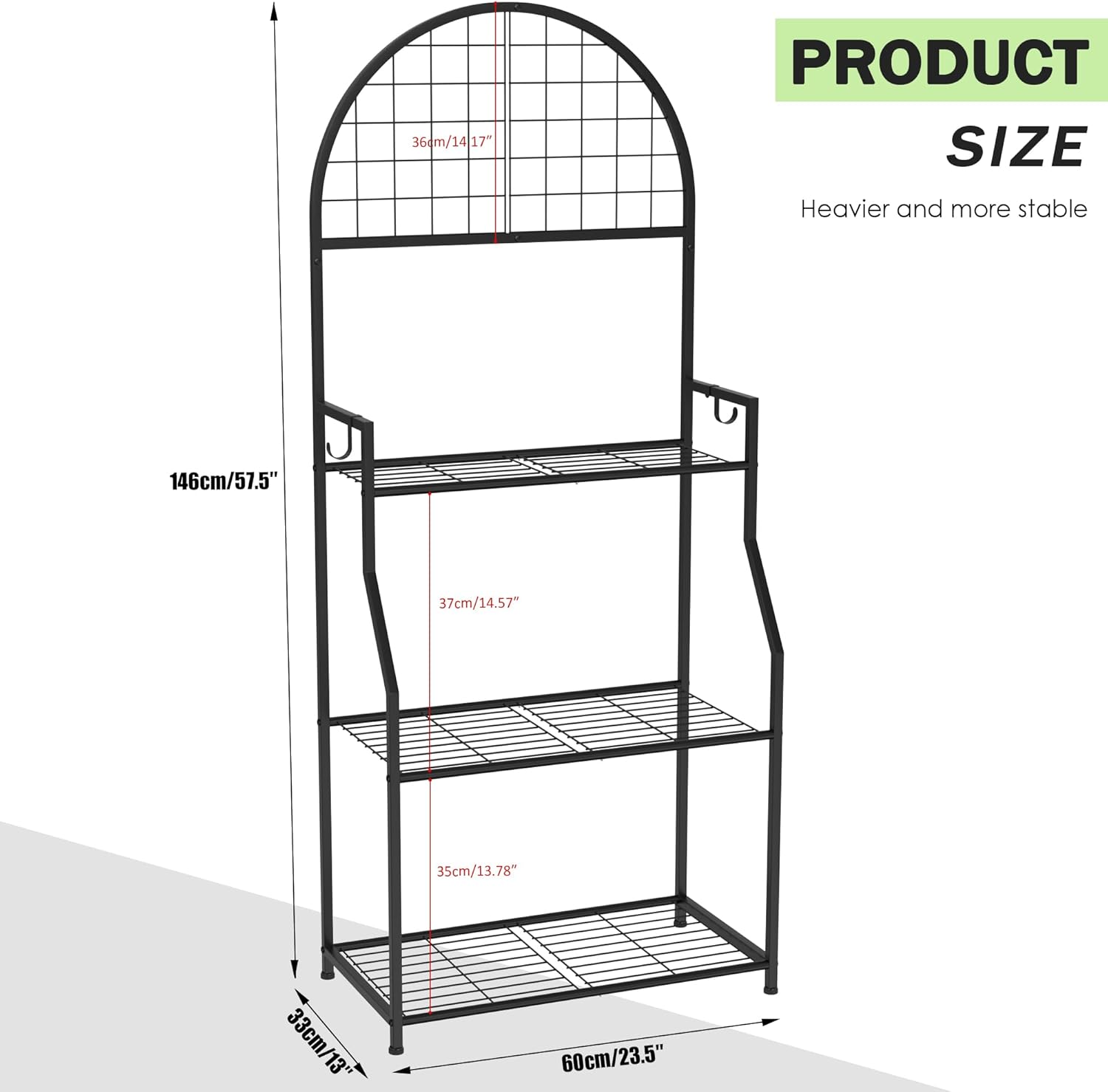 3 Tier Plant Stand Indoor Outdoor, Metal Plant Display Stand Plants Sh