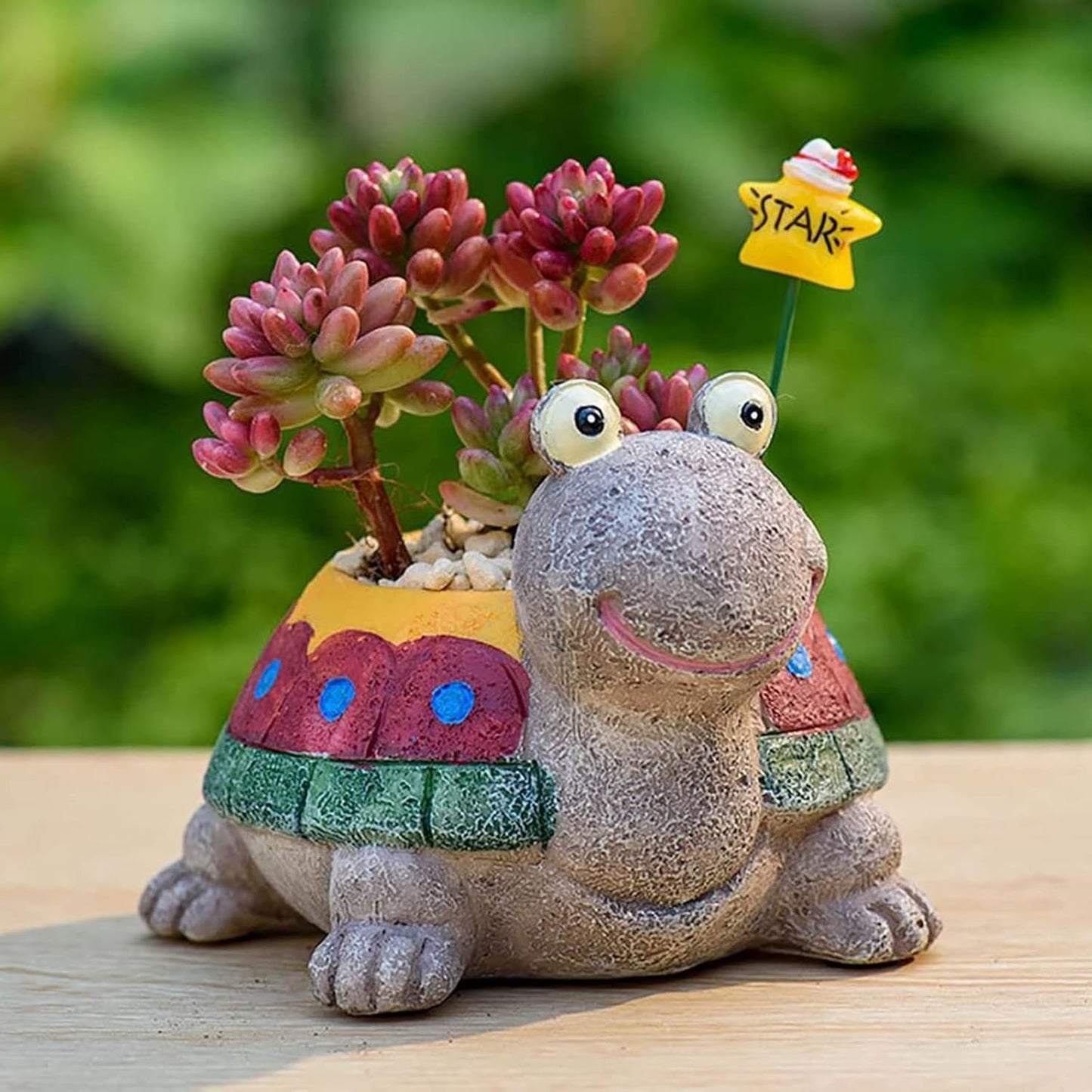 awcnilacav Tortoise Plant Pot Silicone Mold for Succulent Resin Animal Plant Flower Pot Mould Turtle Garden Figurines Outdoor Decor succulent planter mold silicone