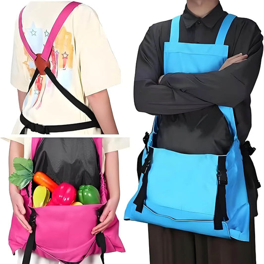 Gardening Apron for Women, Garden Aprons with Pockets, Harvest Apron f