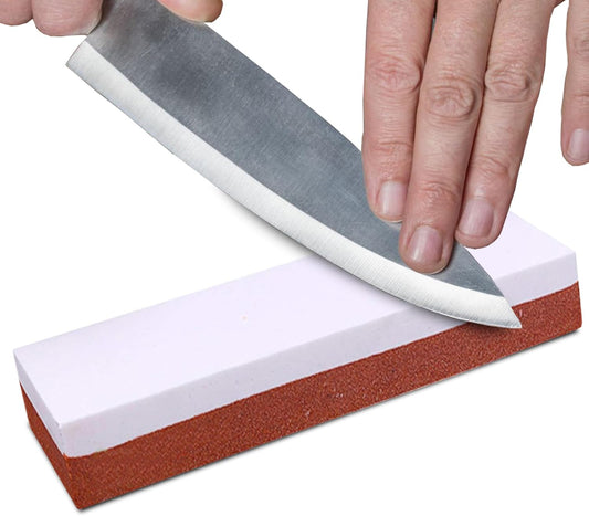 Whetstone Kitchen Knife Sharpening Stone, 8-Inches, Hatchet, Knife, an