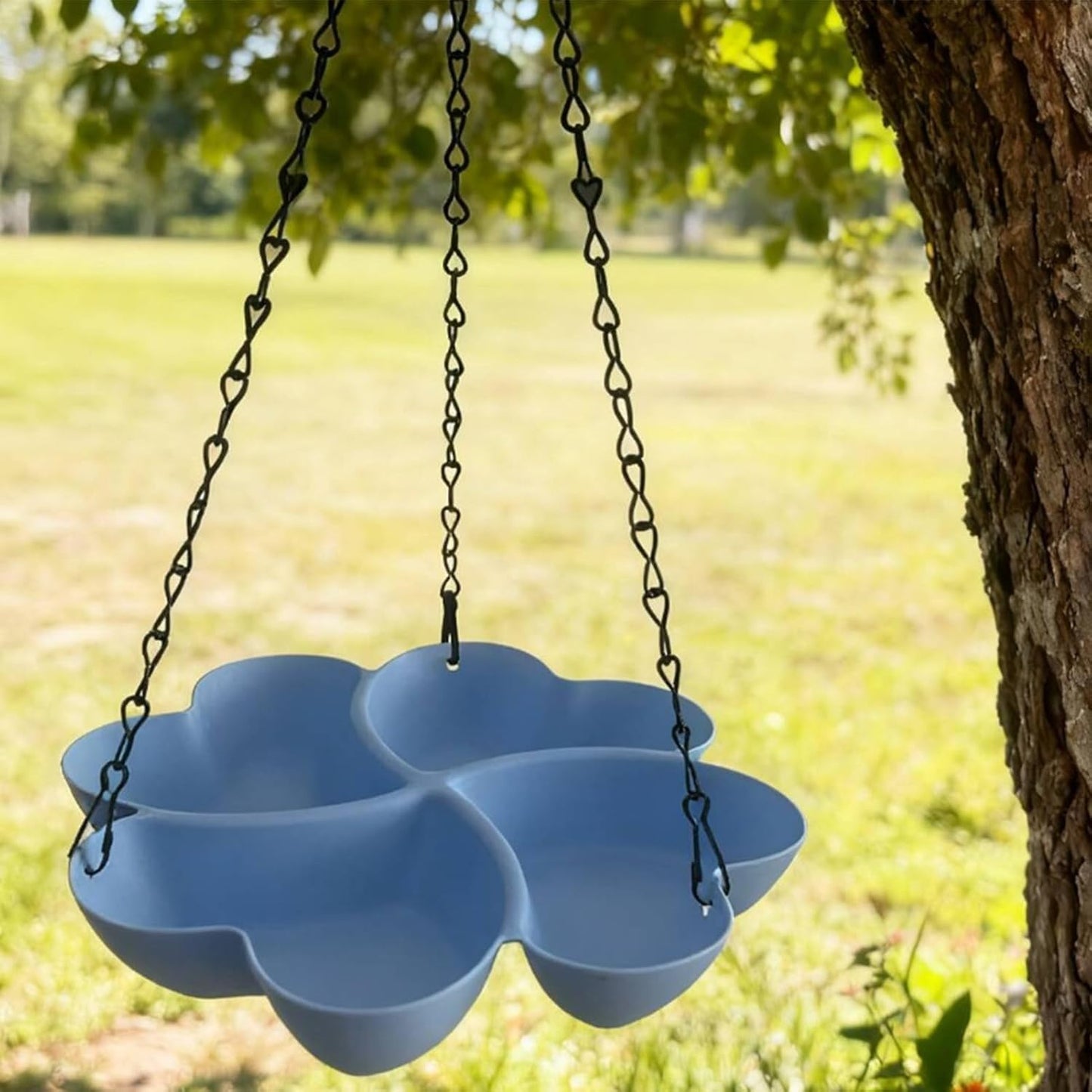 Wild Bird Feeders,Petals Shape Bird Feeder Bowl | Garden Hummingbird Food Bowl,for Fence Porch Patio Outdoor Garden Backyard Apartment Balcony