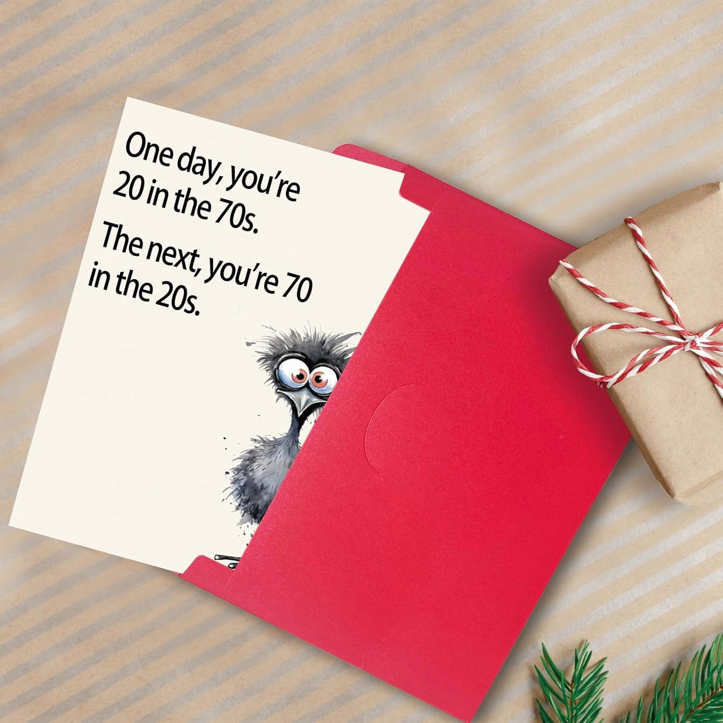 Funny 70th Birthday Card Gifts for Women Men, Happy 70th Birthday Decorations for Dad Mom, Cool Gifts for 70 Year Old Woman Man