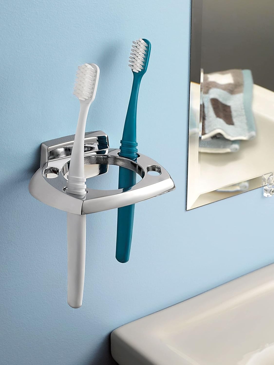 Moen Donnor Collection Chrome 6.25-Inch Diameter Wall Mount Contempora