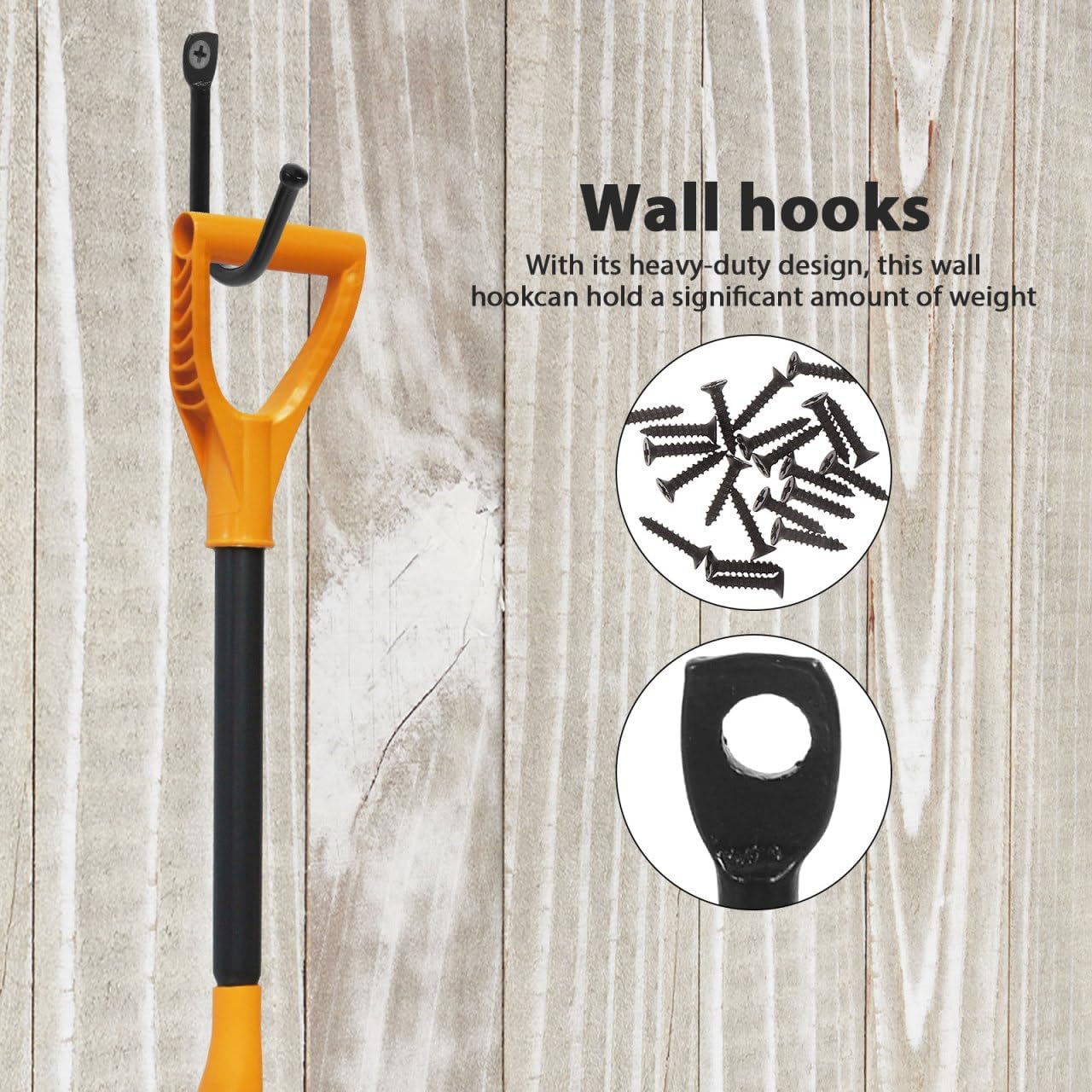 POPETPOP Garage Storage Utility Hooks: 20pcs Heavy Duty Steel Garage H