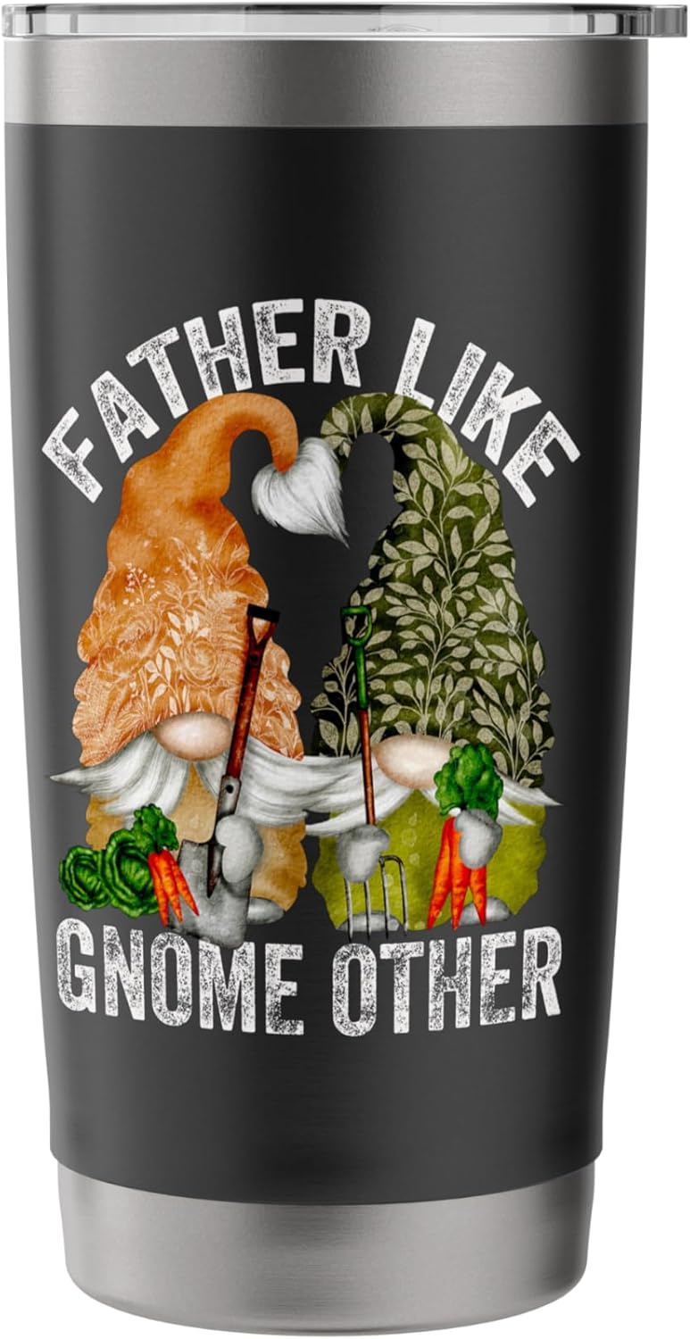 Funny Grandpa Gnomes With Garden Tools For Gardener Dad Stainless Stee