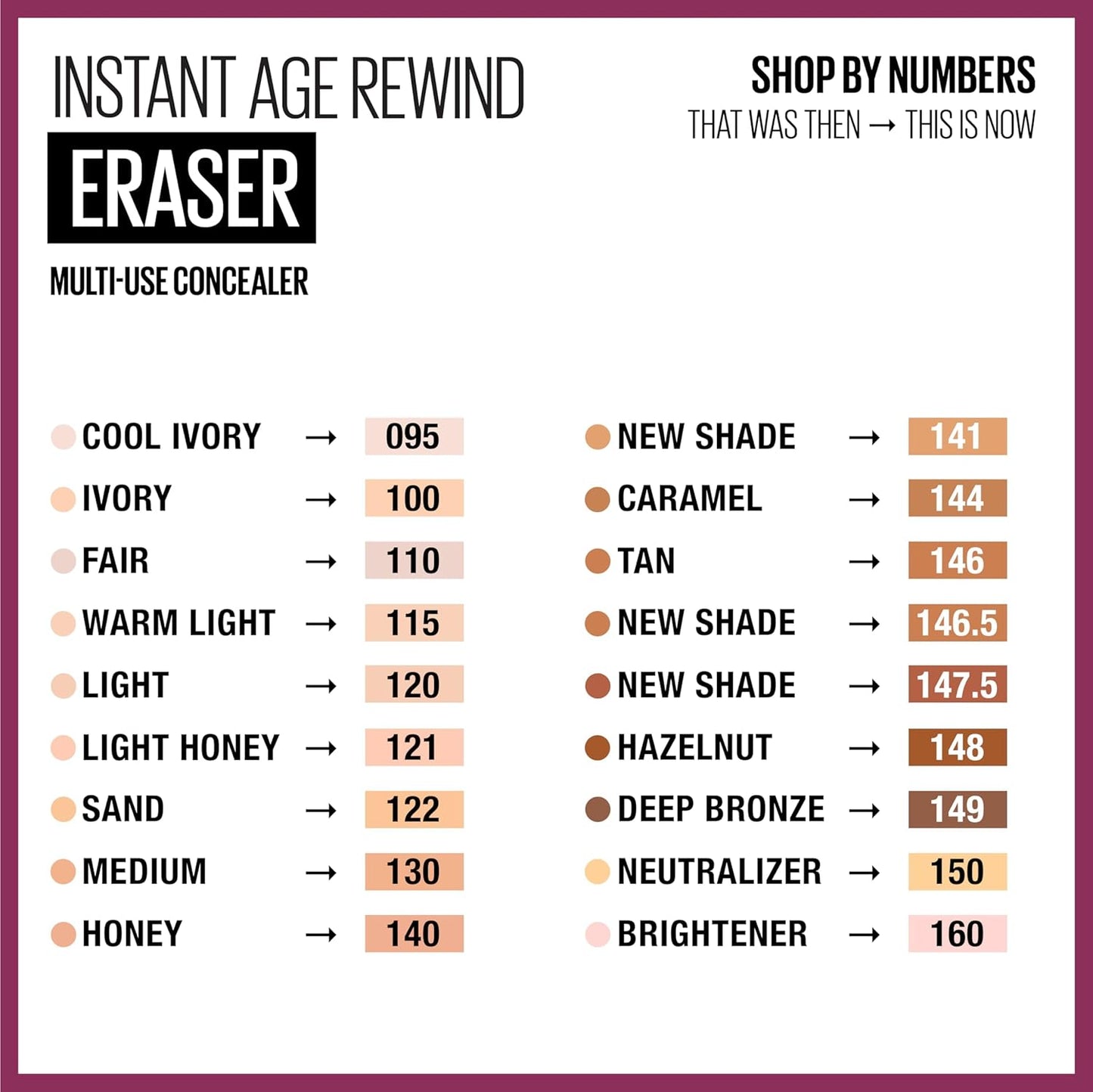 Maybelline Instant Age Rewind Eraser Dark Circles Treatment Multi-Use 