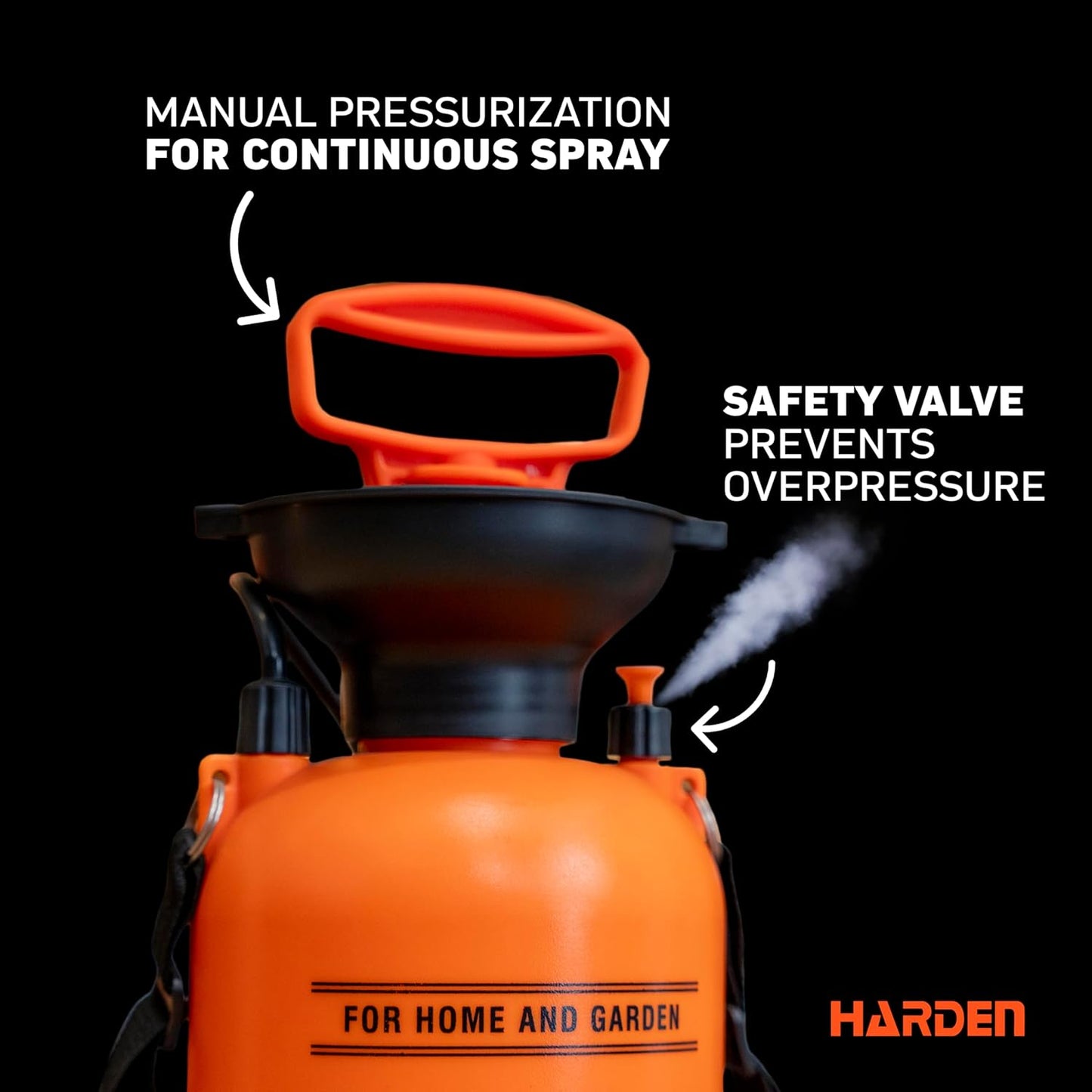 1 Gallon Pump Sprayer - Garden & Lawn Care for Weeds Stainless Steel R