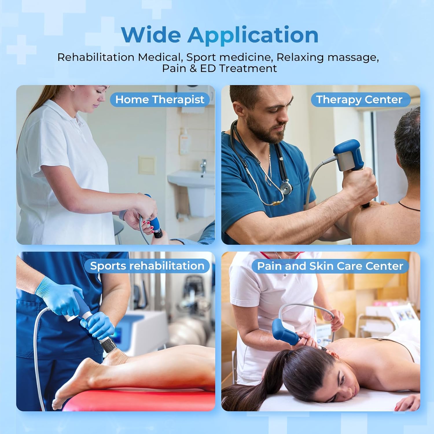 2026 New Upgraded Shockwave Therapy Machine, Extracorporeal Shock Wave