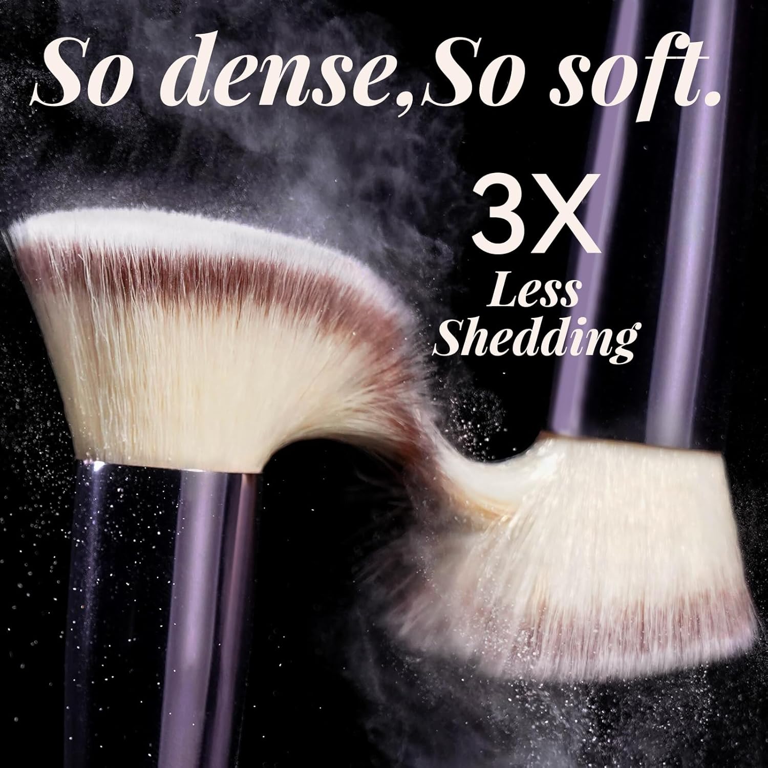 BS-MALL Makeup Brush Set 18 Pcs Premium Synthetic Foundation Powder Co