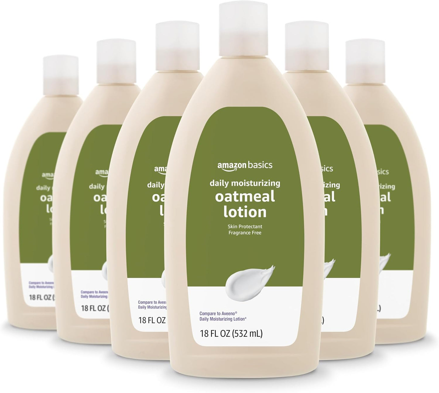 Amazon Basics Daily Moisturizing Oatmeal Body Lotion, Fragrance Free, 