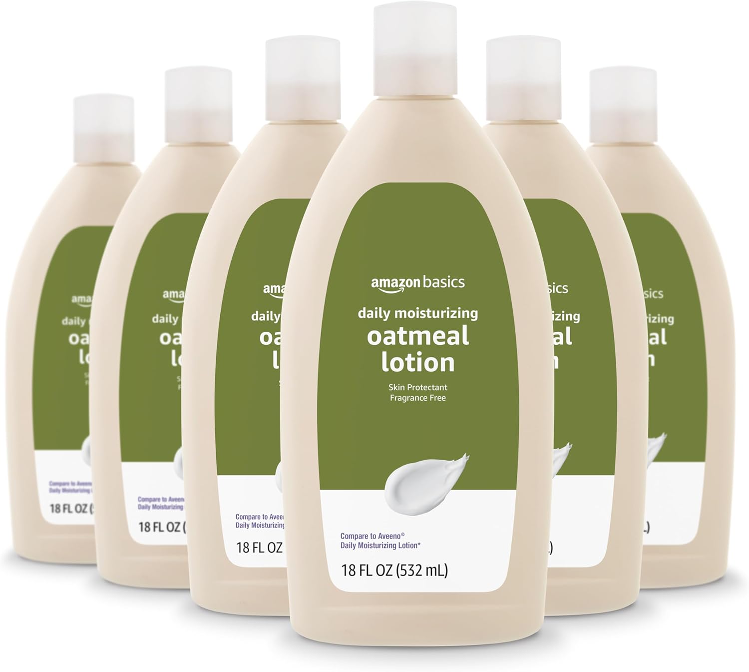 Amazon Basics Daily Moisturizing Oatmeal Body Lotion, Fragrance Free, 