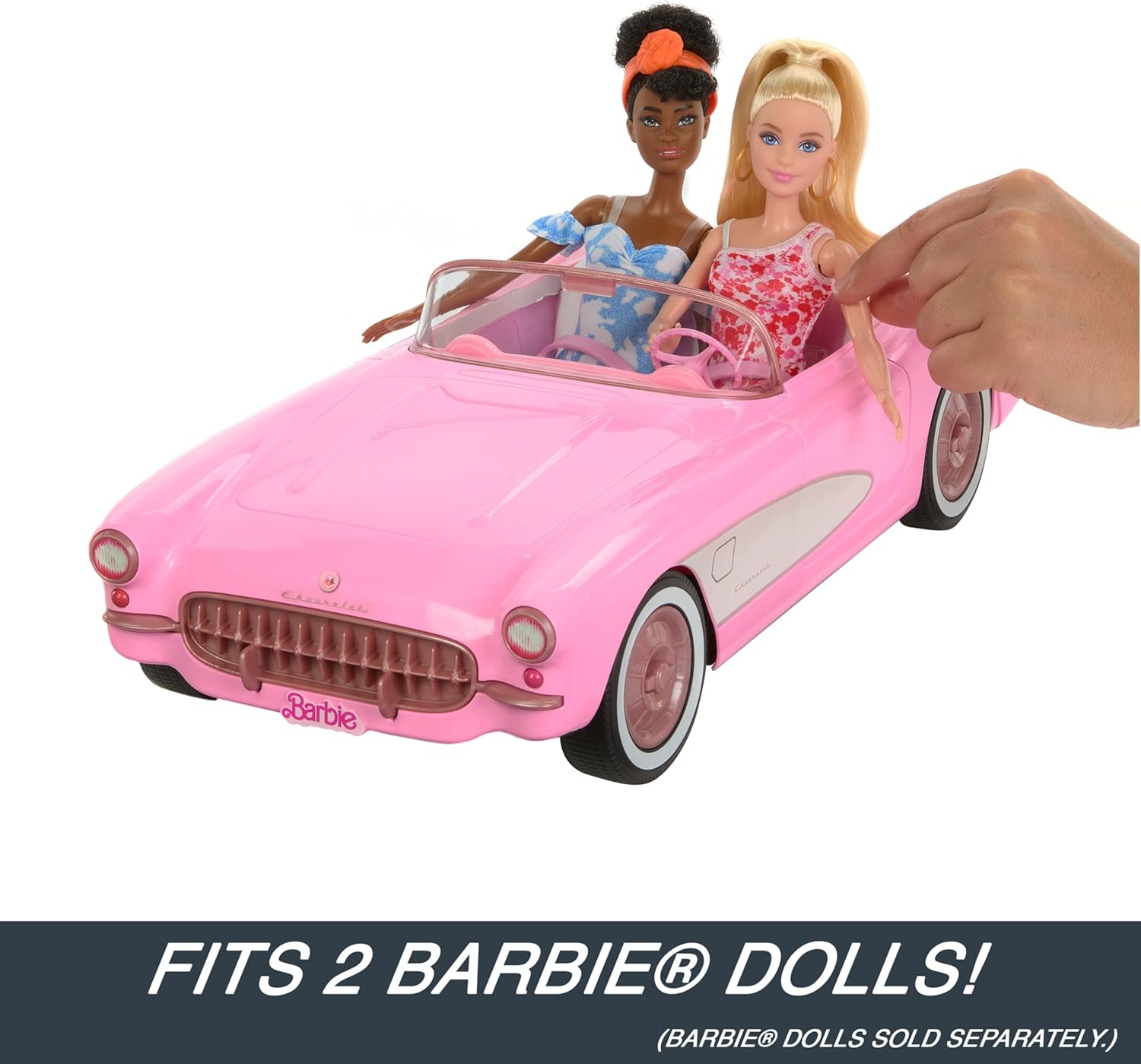 Barbie Hot Wheels RC Corvette from the Movie, Full-Function Remote-Con