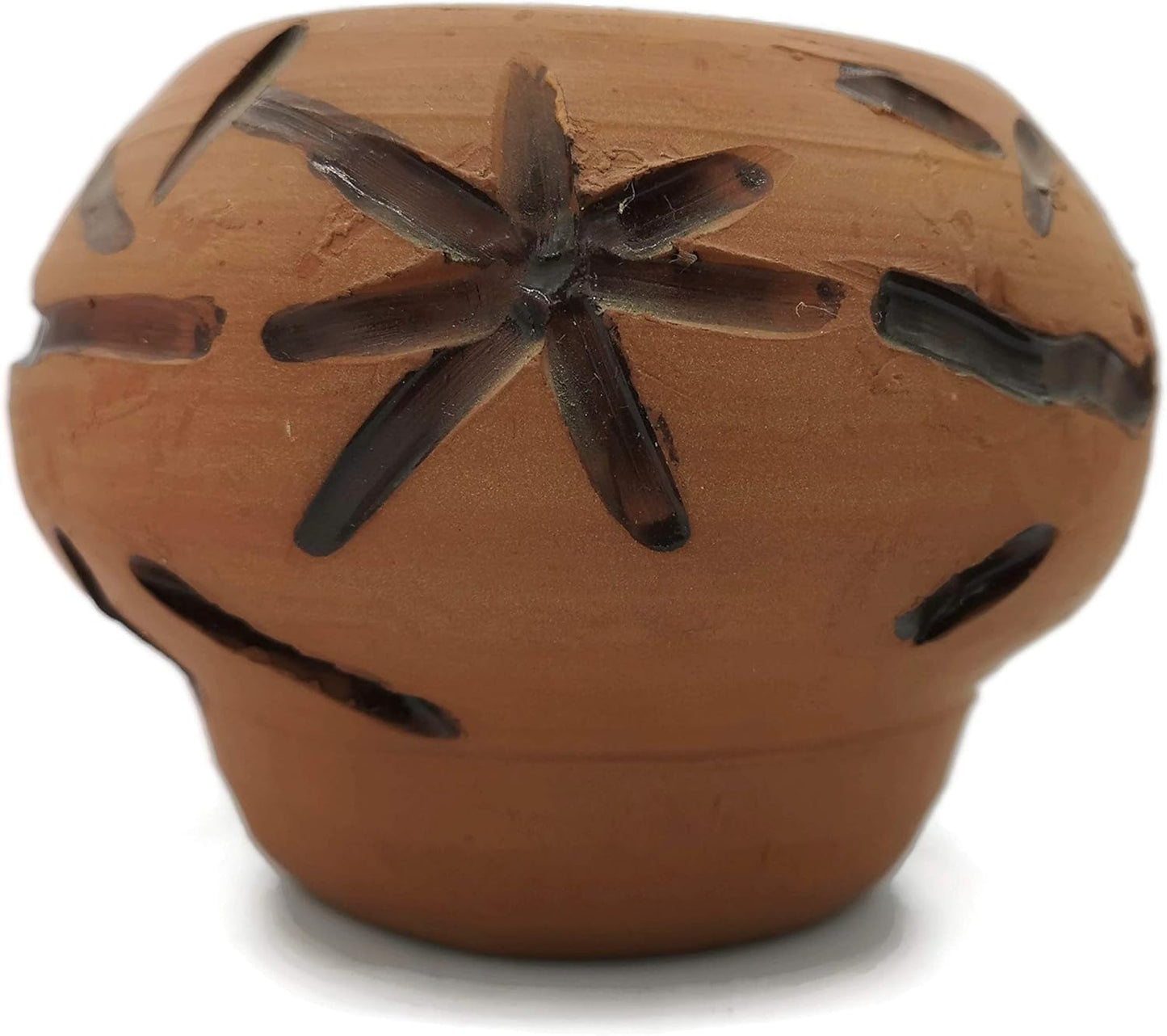 Terracotta Ceramic Cachepot Planter Pot For Succulents, Handcrafted Pottery, Office Desk Accessories Decor