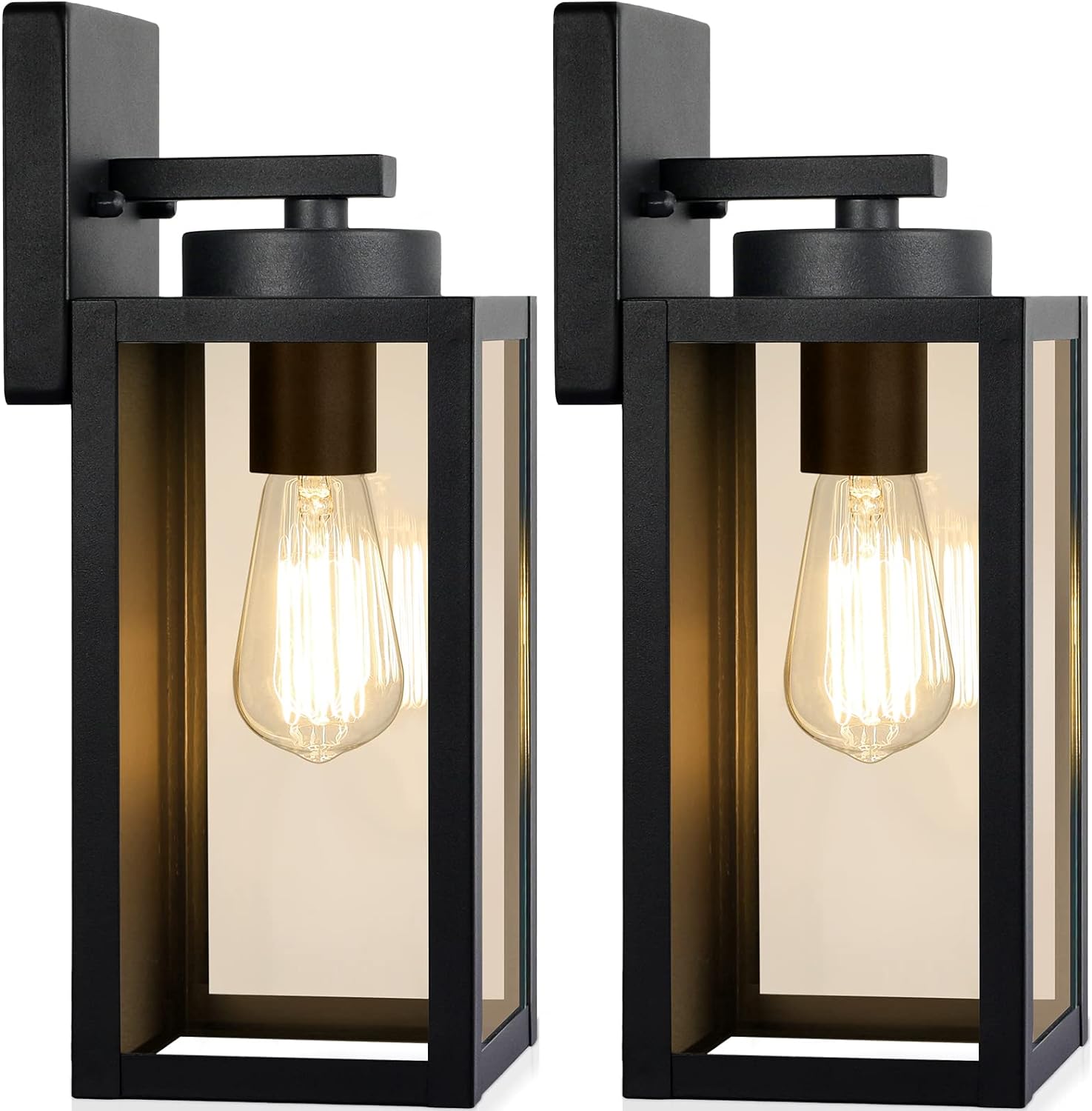 Outdoor Wall Light Fixtures, Exterior Waterproof Wall Lanterns, Porch 