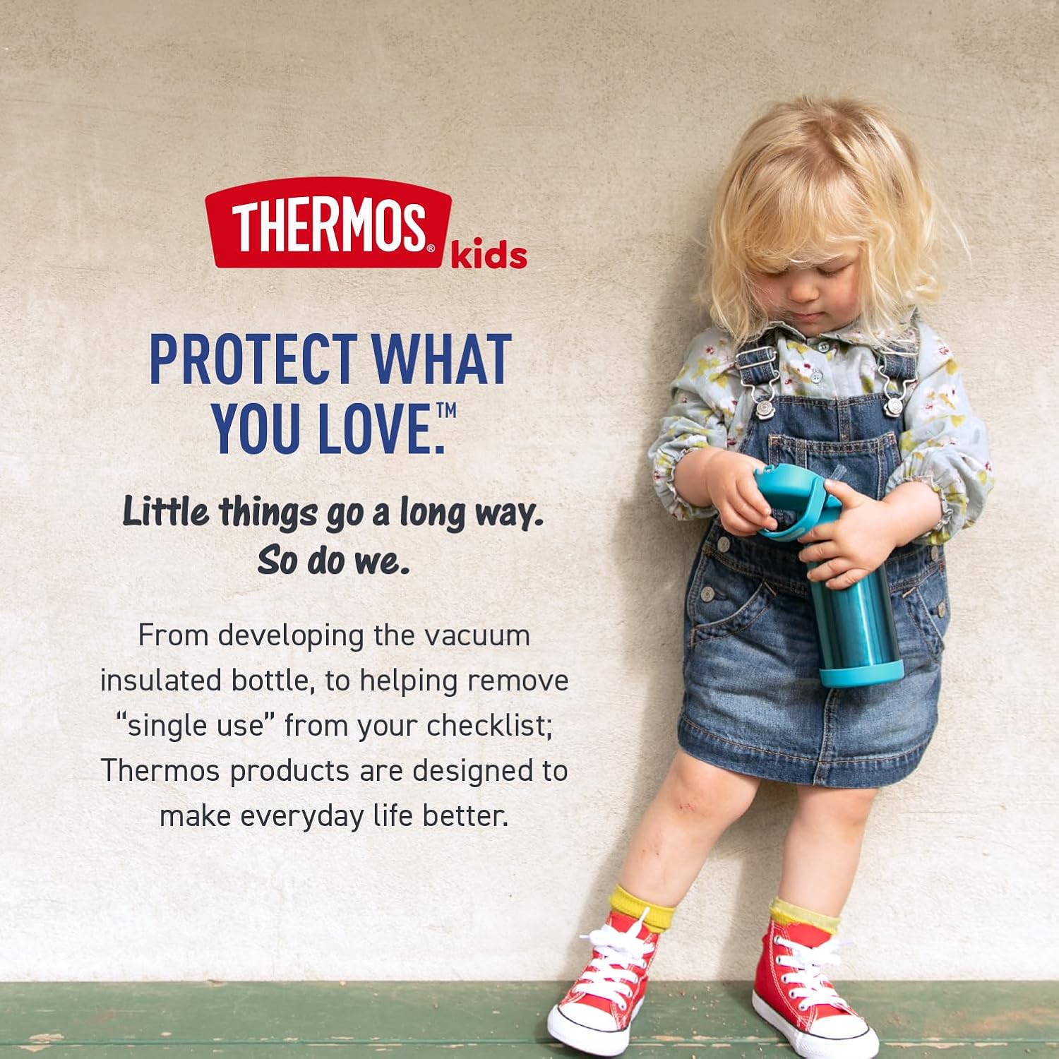 THERMOS FUNTAINER Water Bottle with Straw - 12 Ounce - Kids Stainless 