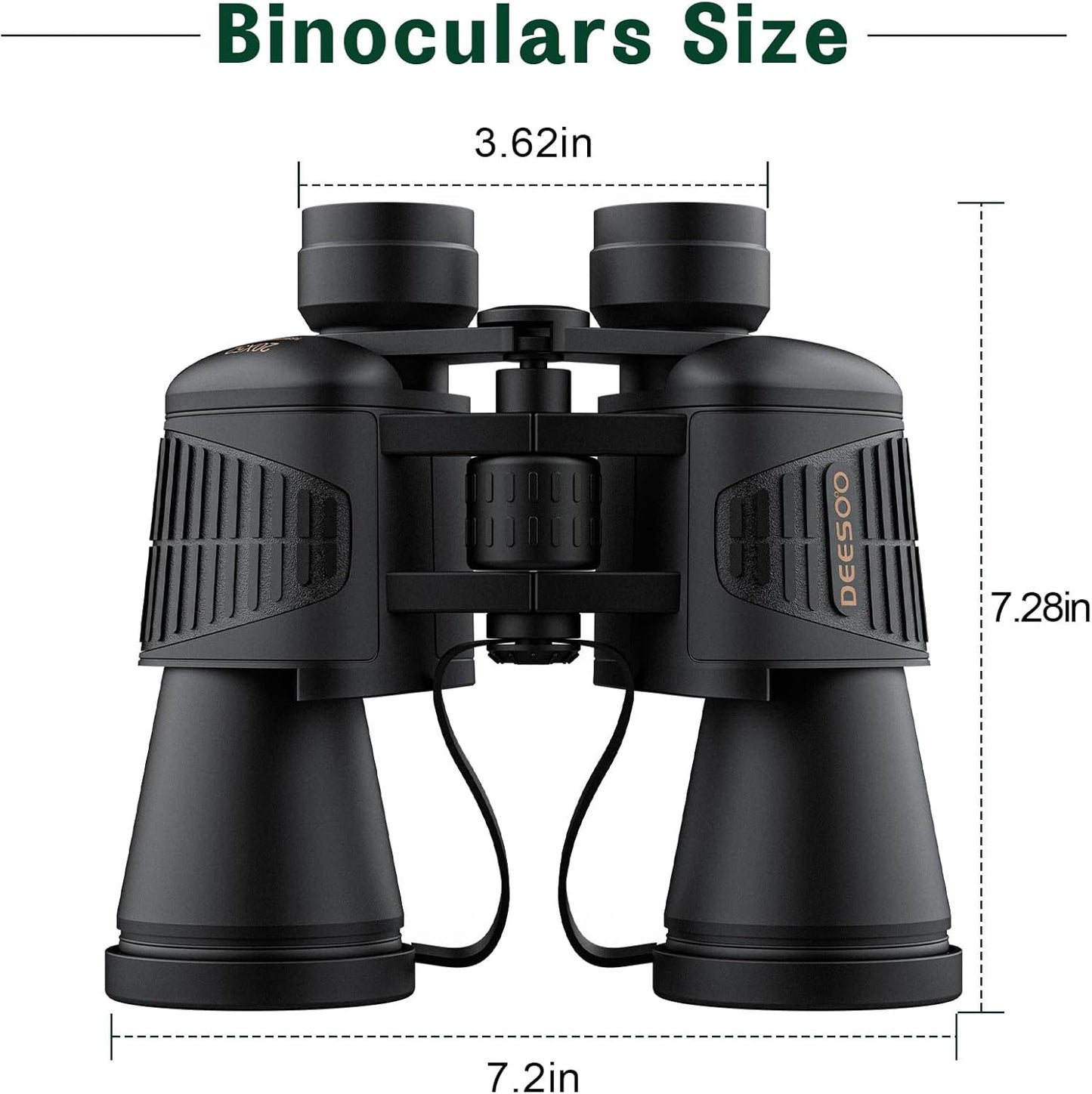 20x52 Binoculars for Adults High Powered - HD Large View Binoculars wi