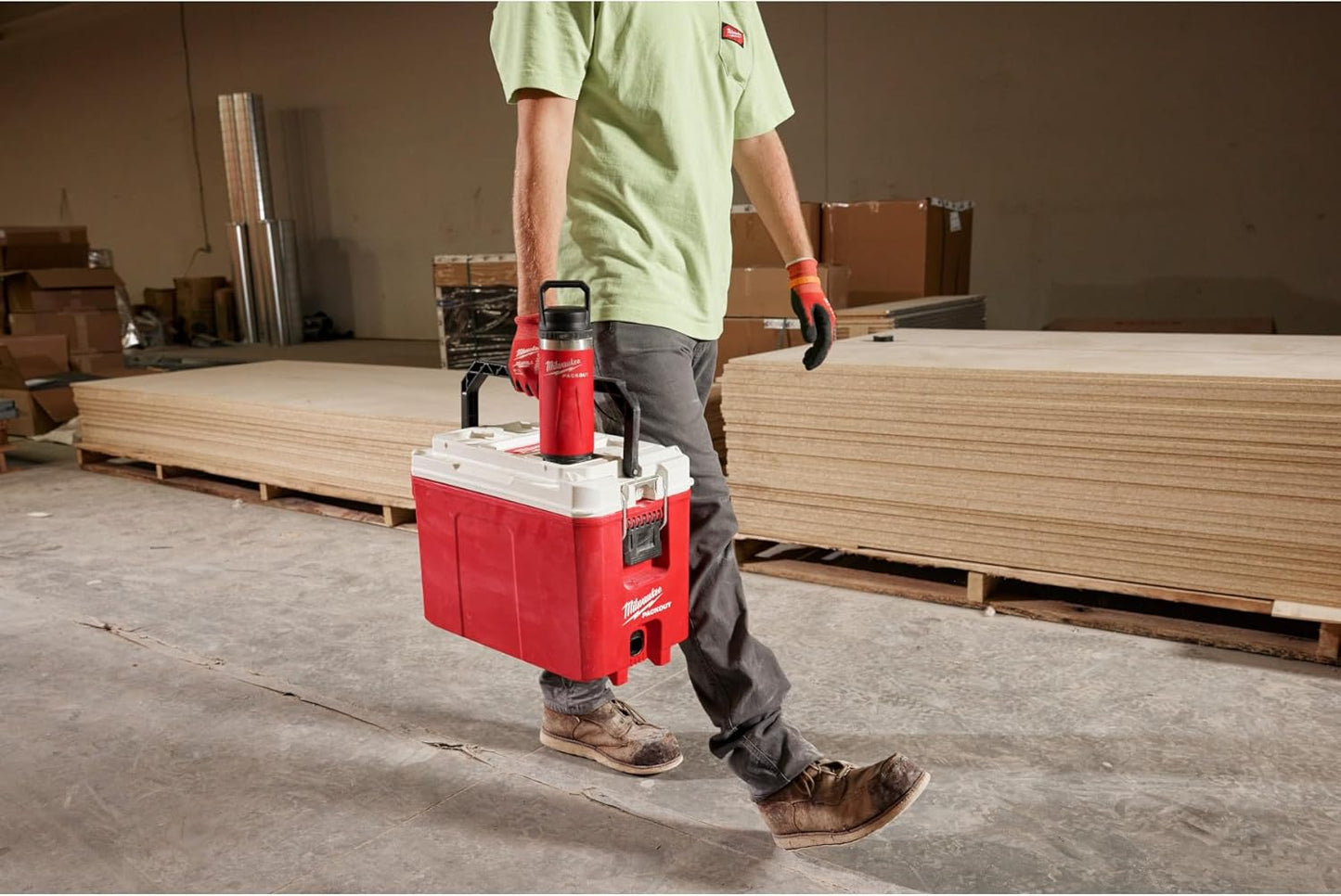 Milwaukee Packout Thermos 532 Ml (Red) - 48-22-8382R