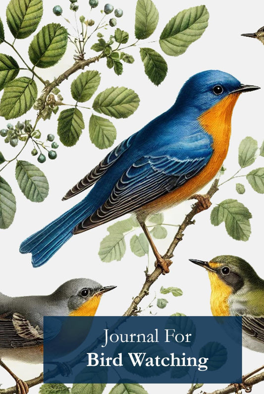 Journal For Bird Watching: To Track Sightings, Species, and Notes in Nature