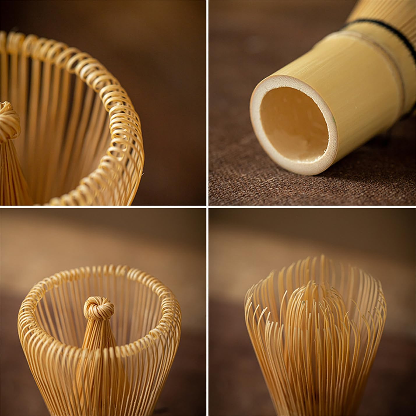 Matcha Whisk - Bamboo Whisk for Matcha Powder, Handcrafted Organic Tra
