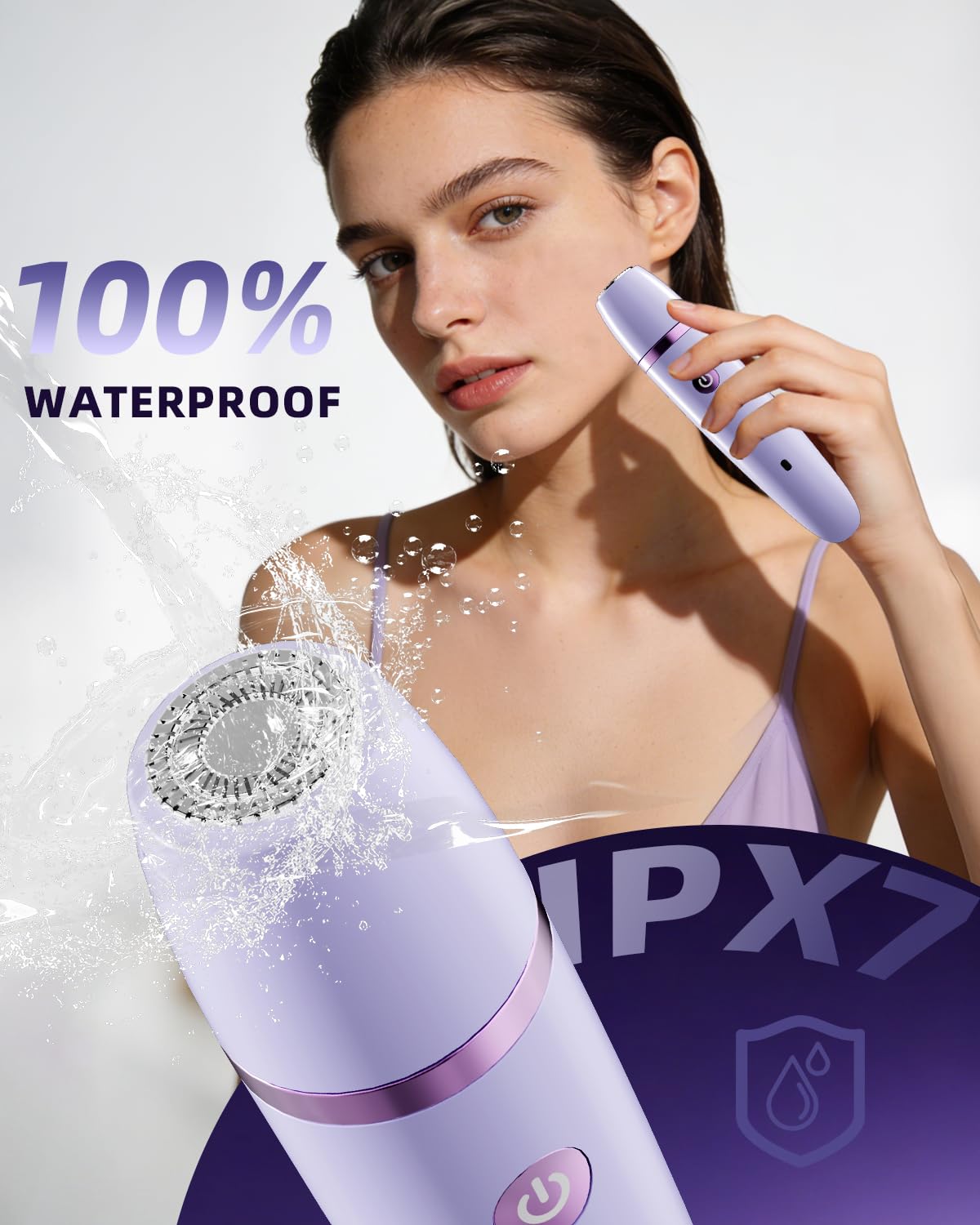 Ufree Bikini Trimmer Electric Razors for Women, Rechargeable Pubic Bod