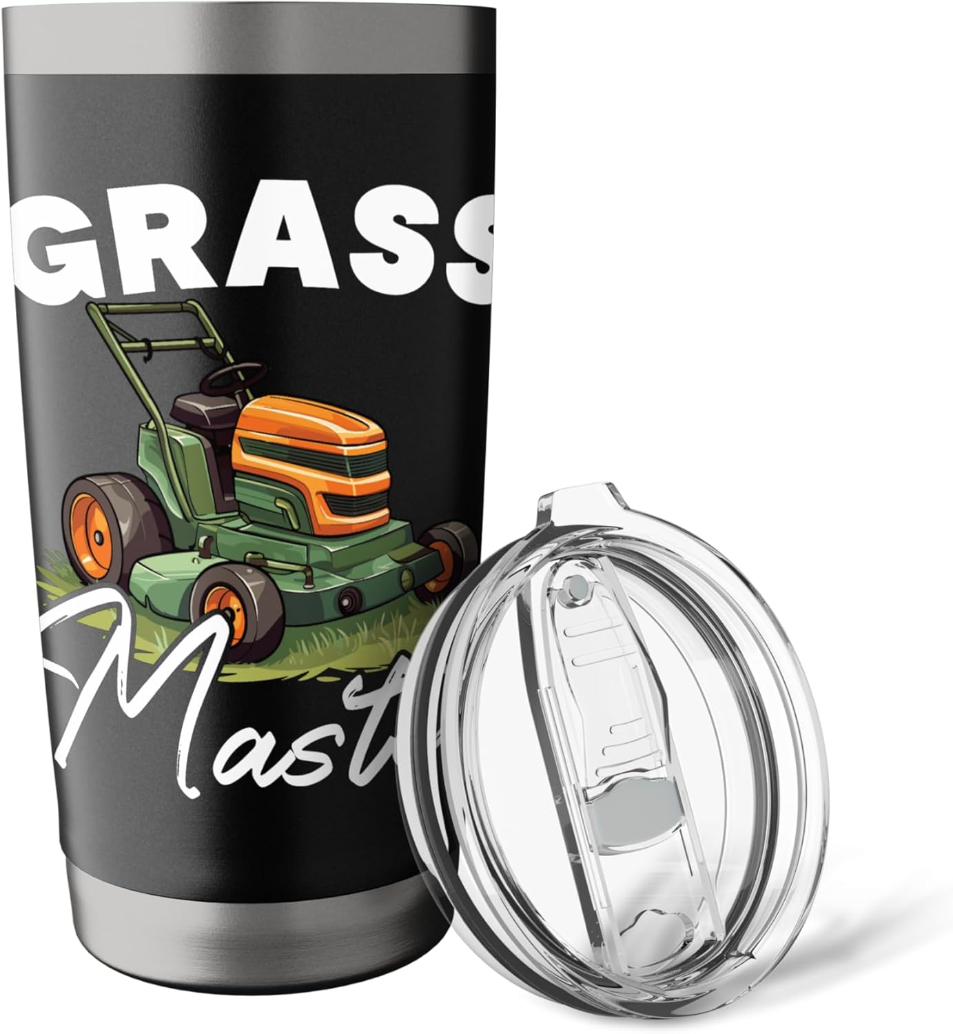 Lawn Mower Lawn Mowing Landscaping Lawn Care Gardening Stainless Steel Insulated Tumbler