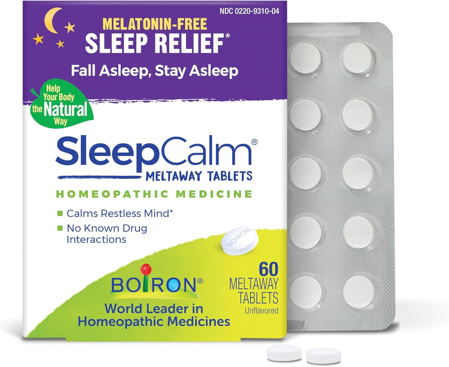 Boiron SleepCalm Sleep Aid for Deep, Relaxing, Restful Nighttime Sleep